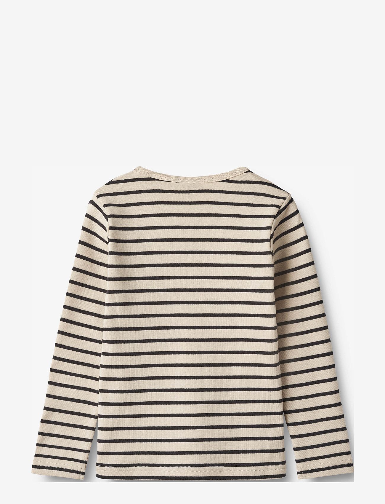 Wheat - T-Shirt L/S Stig - navy stripe - 1