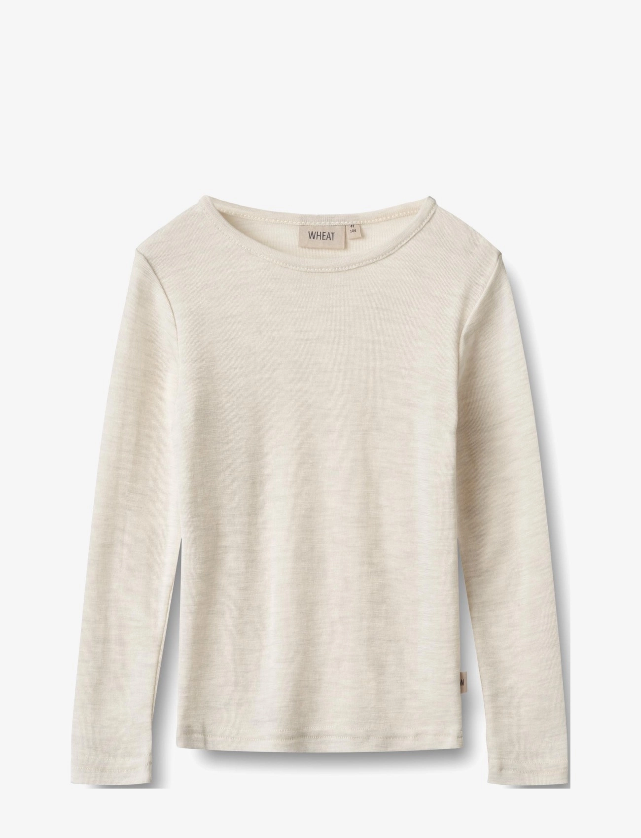 Wheat - Wool T-Shirt L/S Alfie