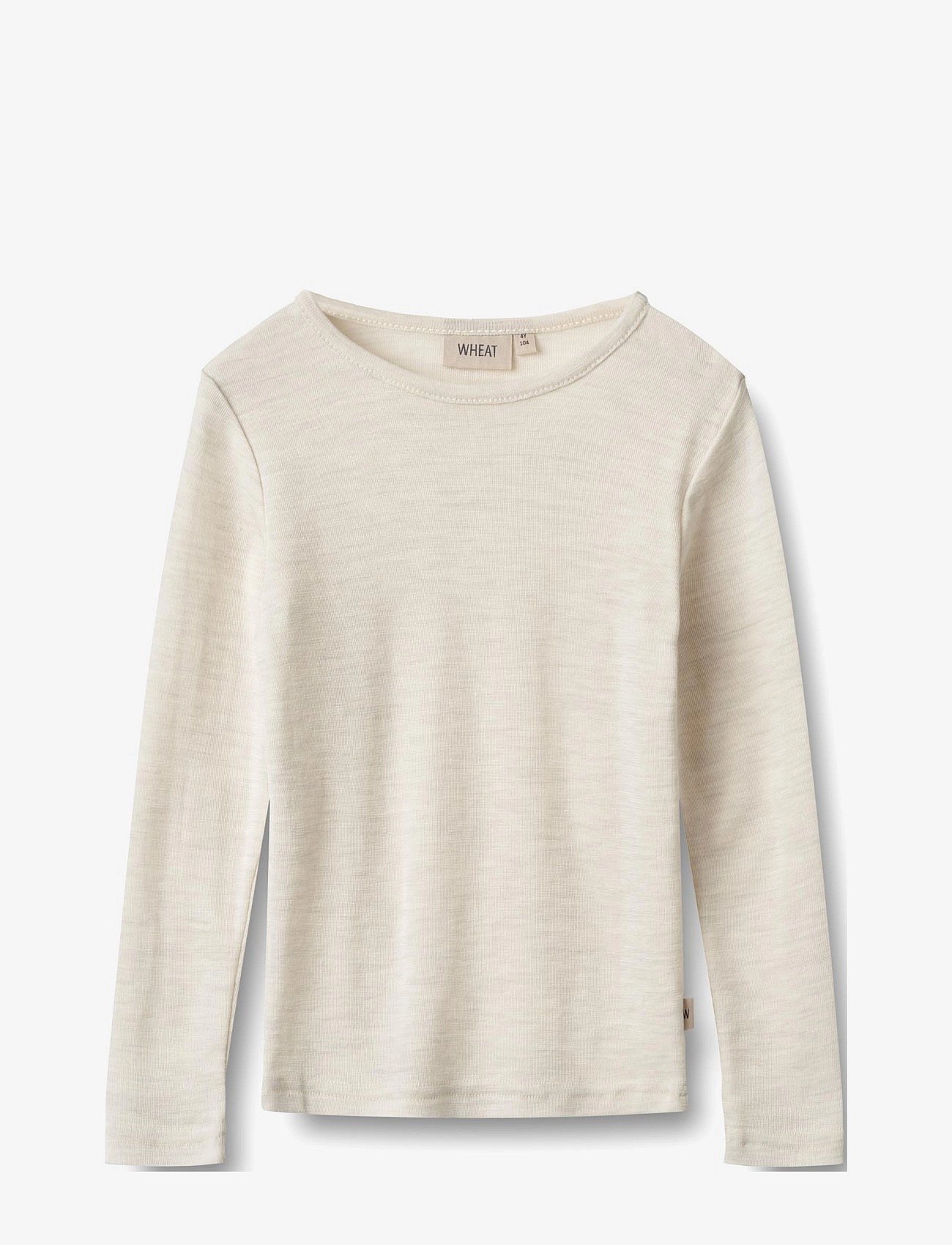 Wheat - Wool T-Shirt L/S Alfie