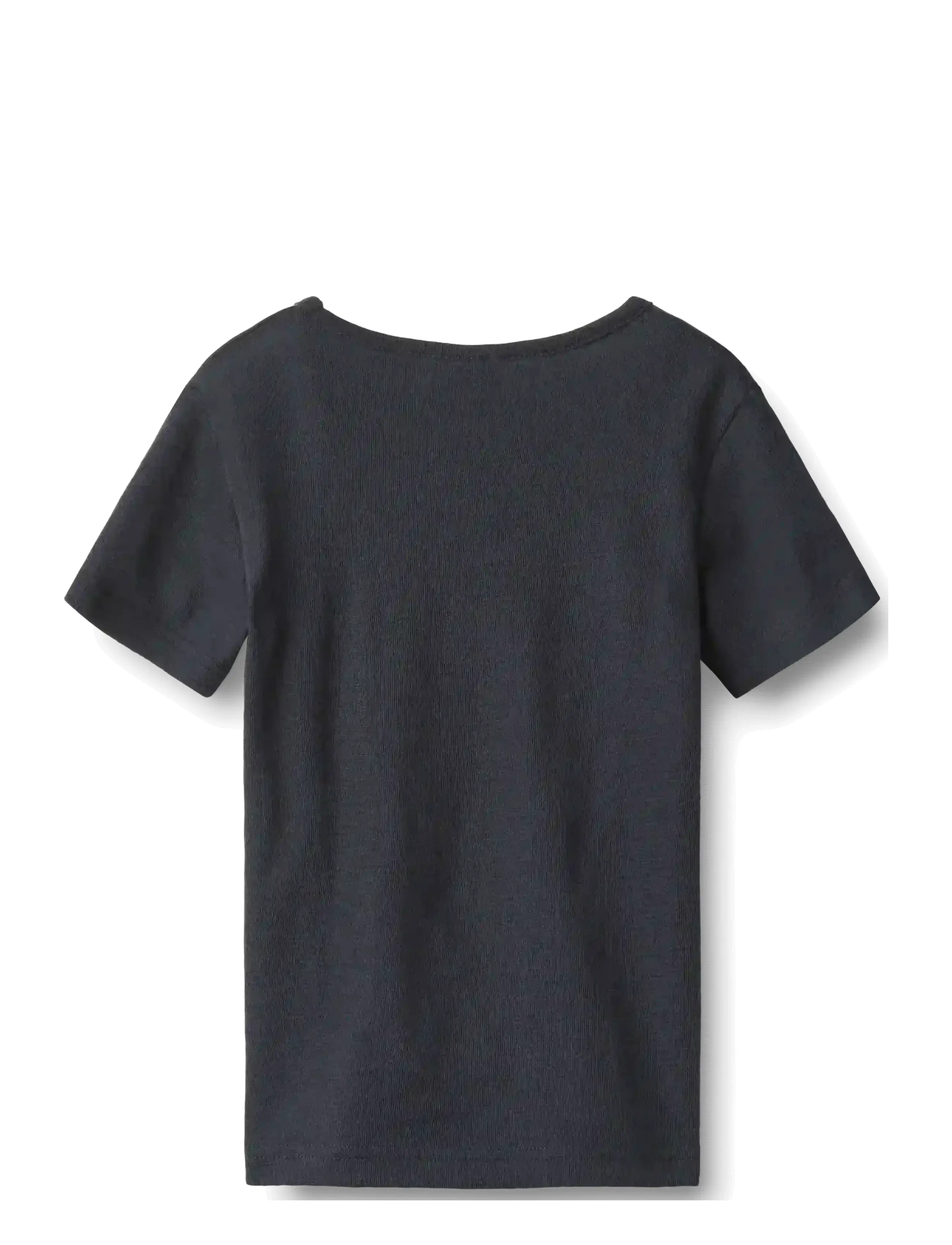 Wheat - Wool T-Shirt S/S Seo - kurzärmelige - navy - 1