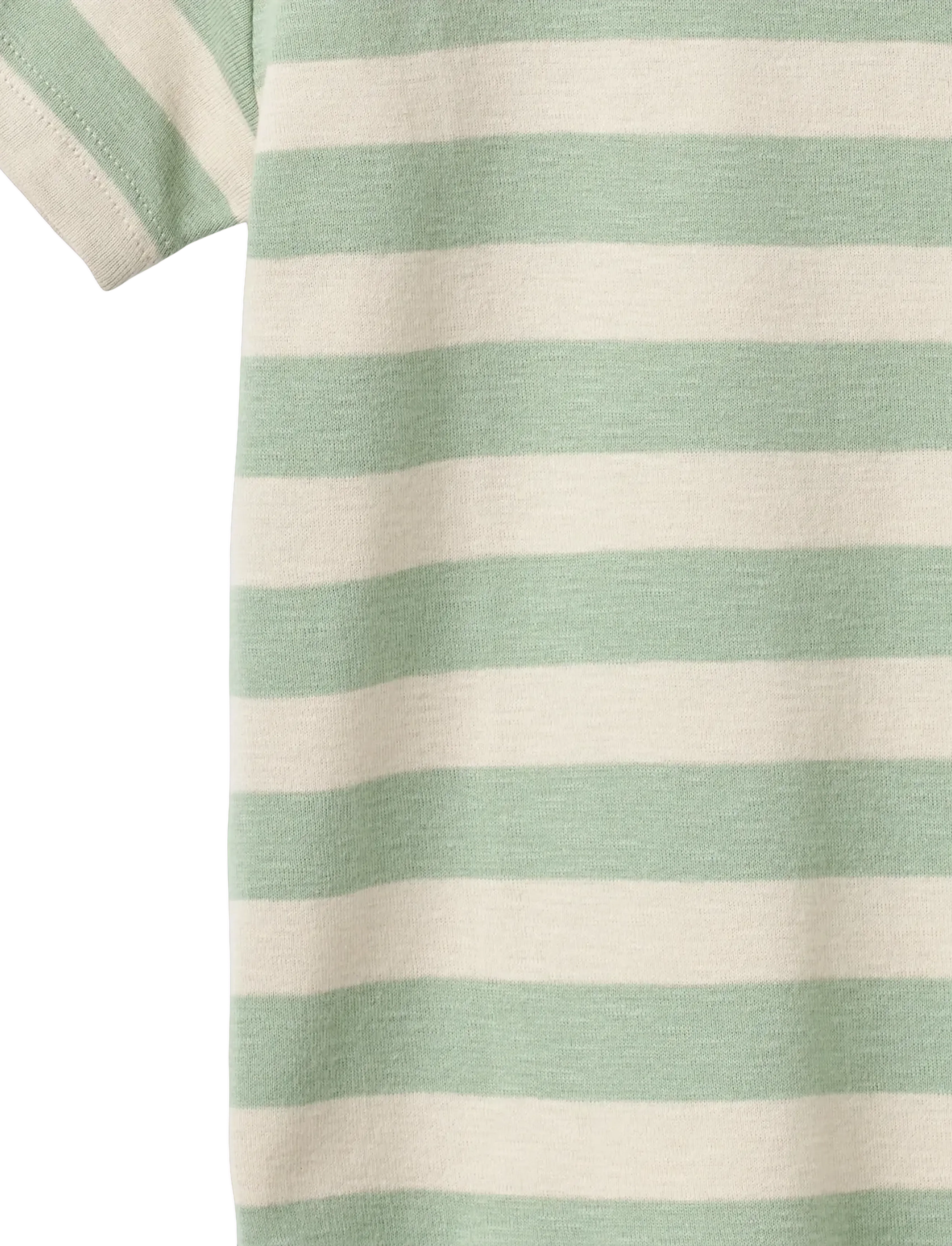 Wheat - T-shirt S/S Liam - t-shirts - mint stripe - 2