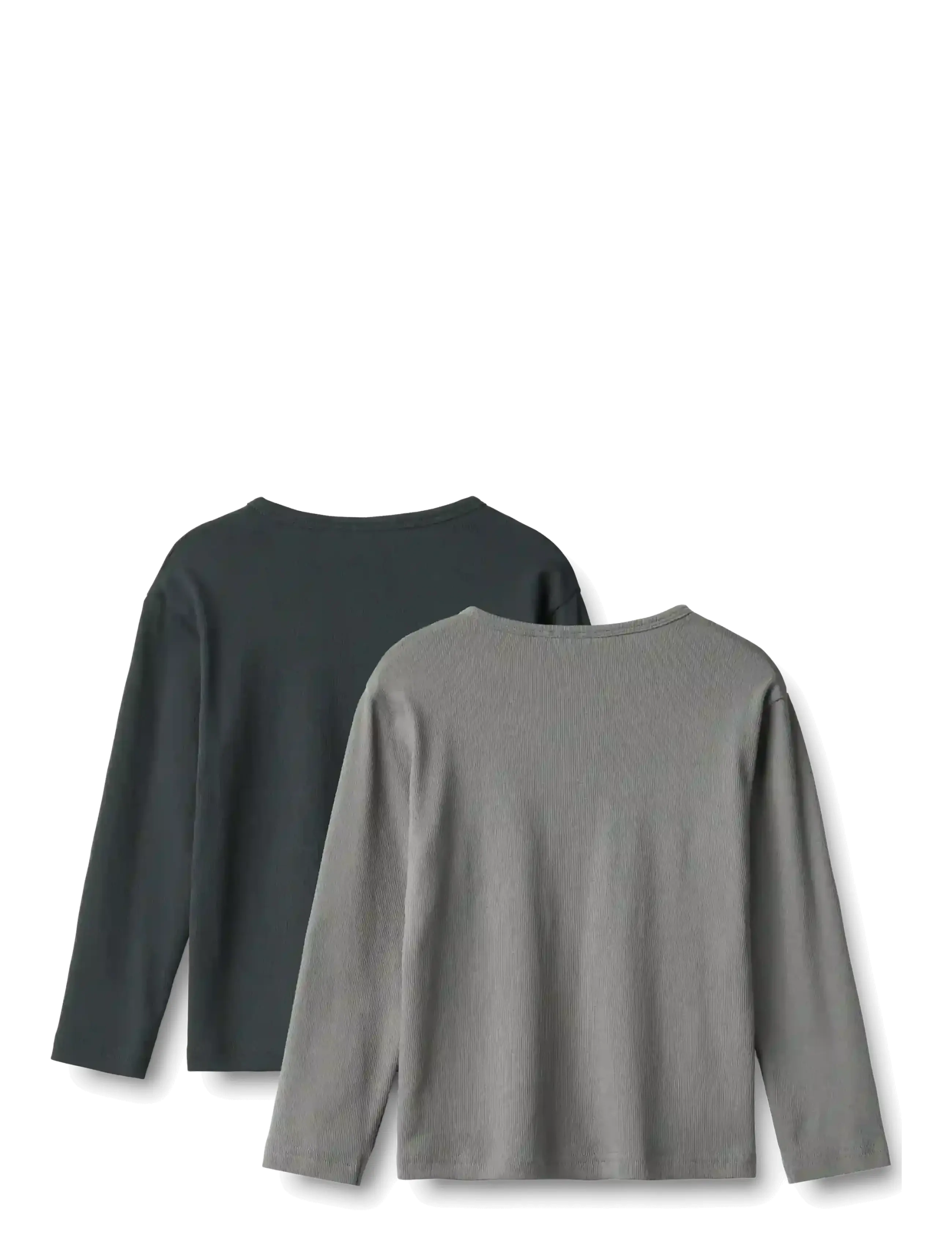 Wheat - T-shirt L/S Morris - pikkade varrukatega t-särgid - flint - 1