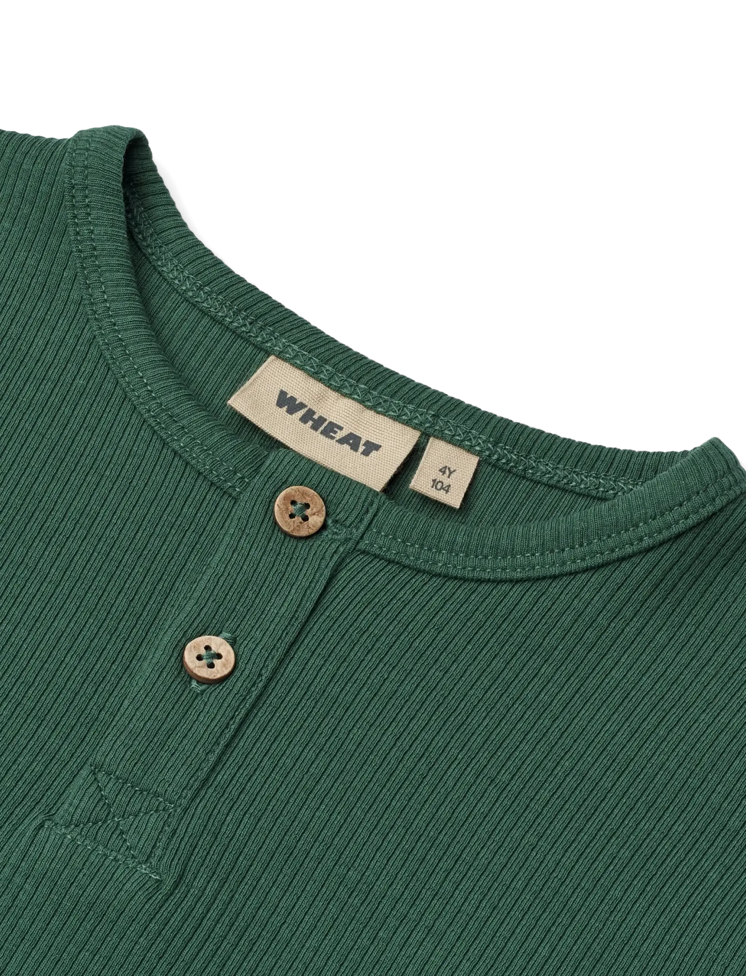 Wheat - T-shirt L/S Morris - langærmede t-shirts - green - 3