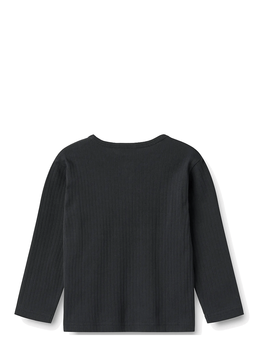 Wheat - T-Shirt L/S Morris - langärmelig - navy - 2