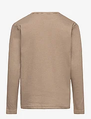 Wheat - T-Shirt Morris - pitkähihaiset paidat - beige rib stripe - 1
