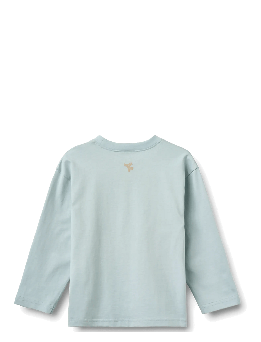 Wheat - T-shirt L/S Johan - summer sky - 1
