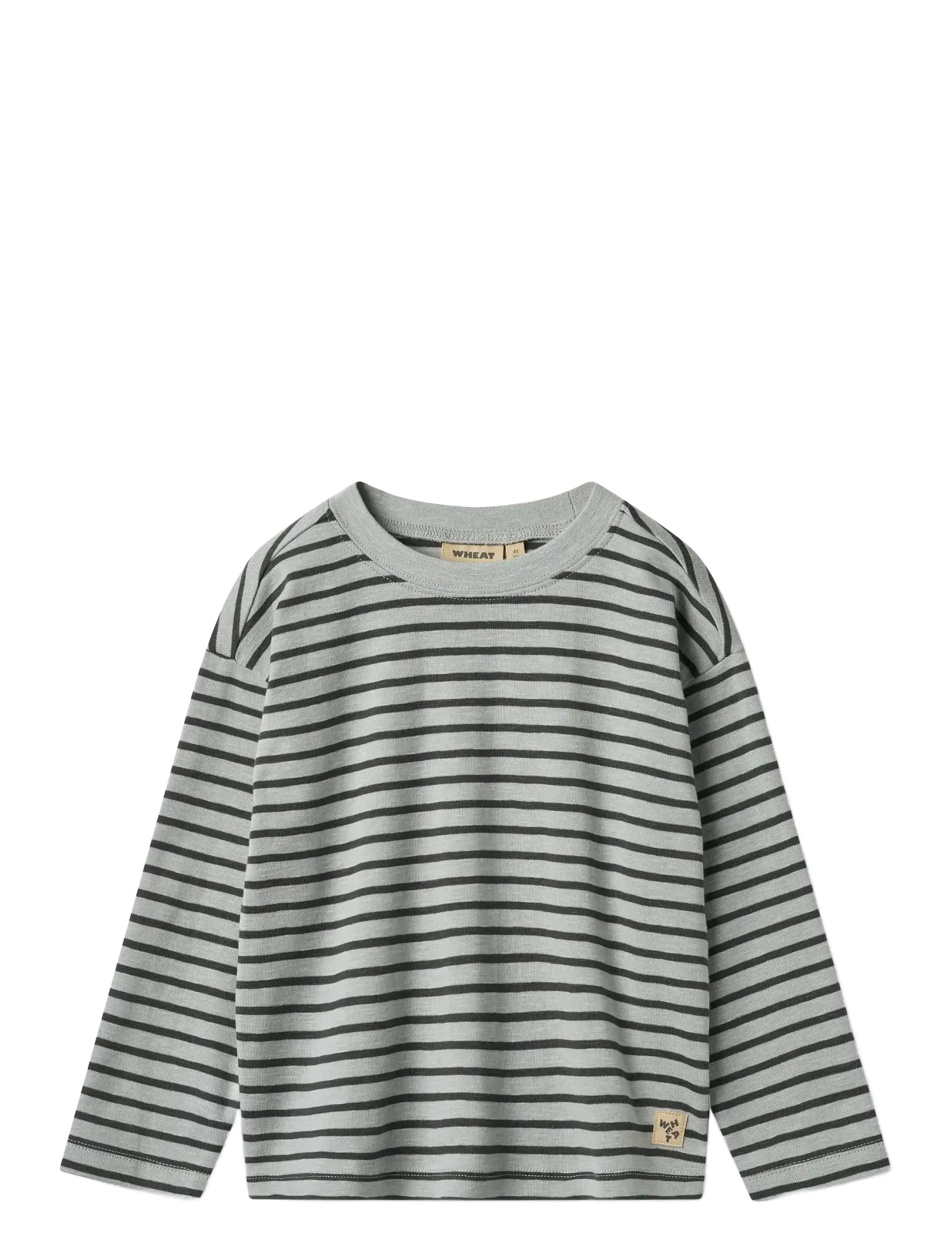 T-Shirt L/S Dallas - SOFT BLUE STRIPE