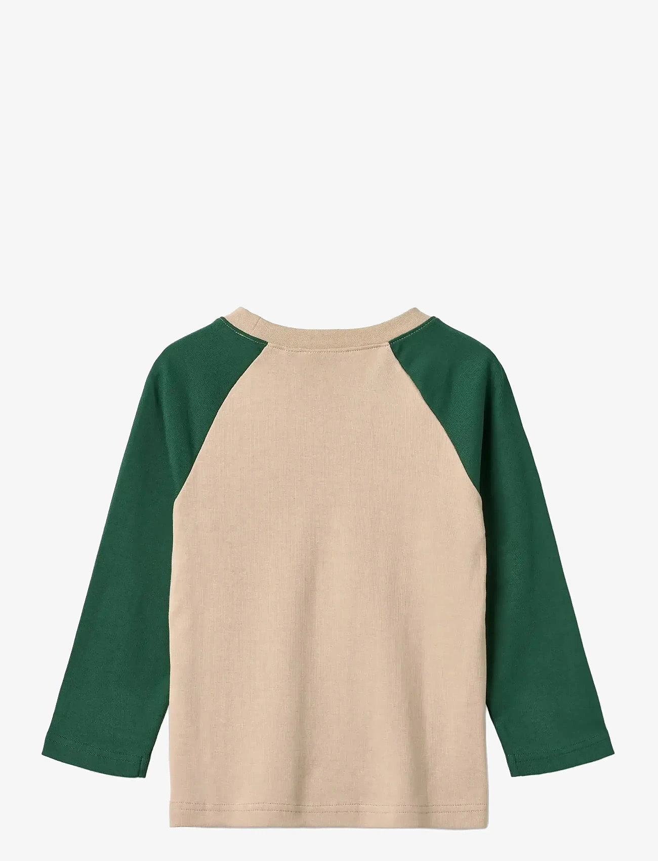 Wheat - T-shirt L/S Rolf - t-shirts à manches longues - kale - 1