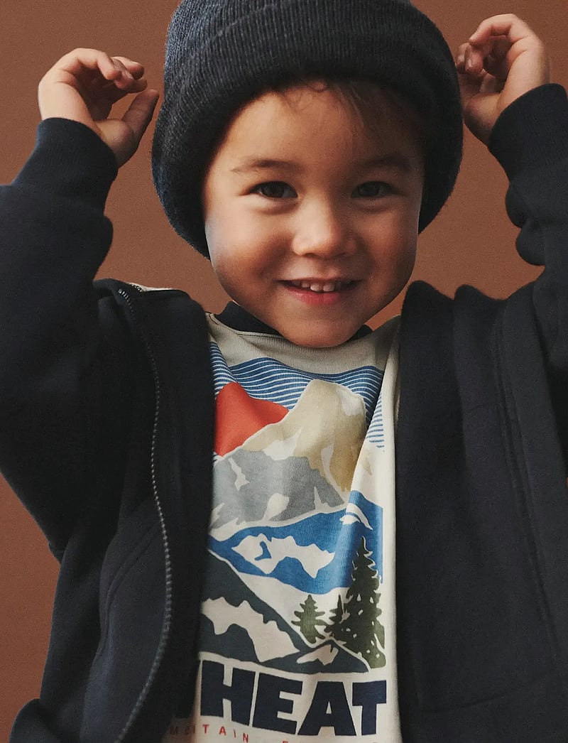 Wheat - T-shirt L/S Beck - långärmade t-shirts - eggshell - 0