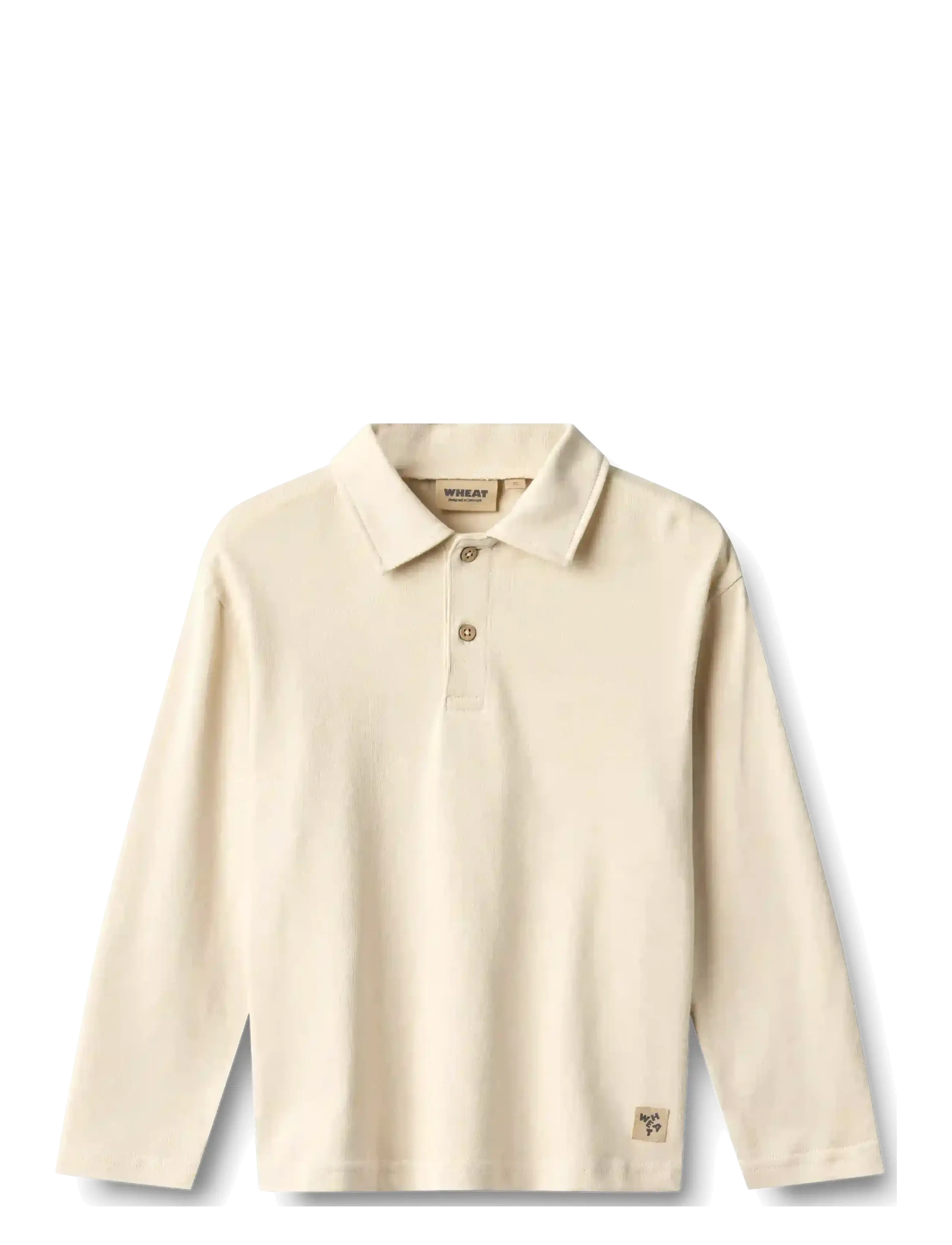 Wheat - Blouse L/S Yves - långärmade pikéer - offwhite - 0