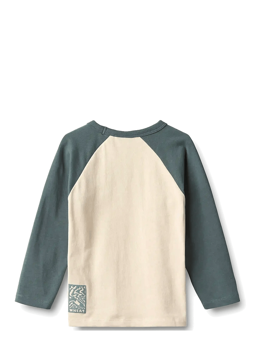 Wheat - T-shirt L/S Jesper - pikkade varrukatega t-särgid - offwhite - 1
