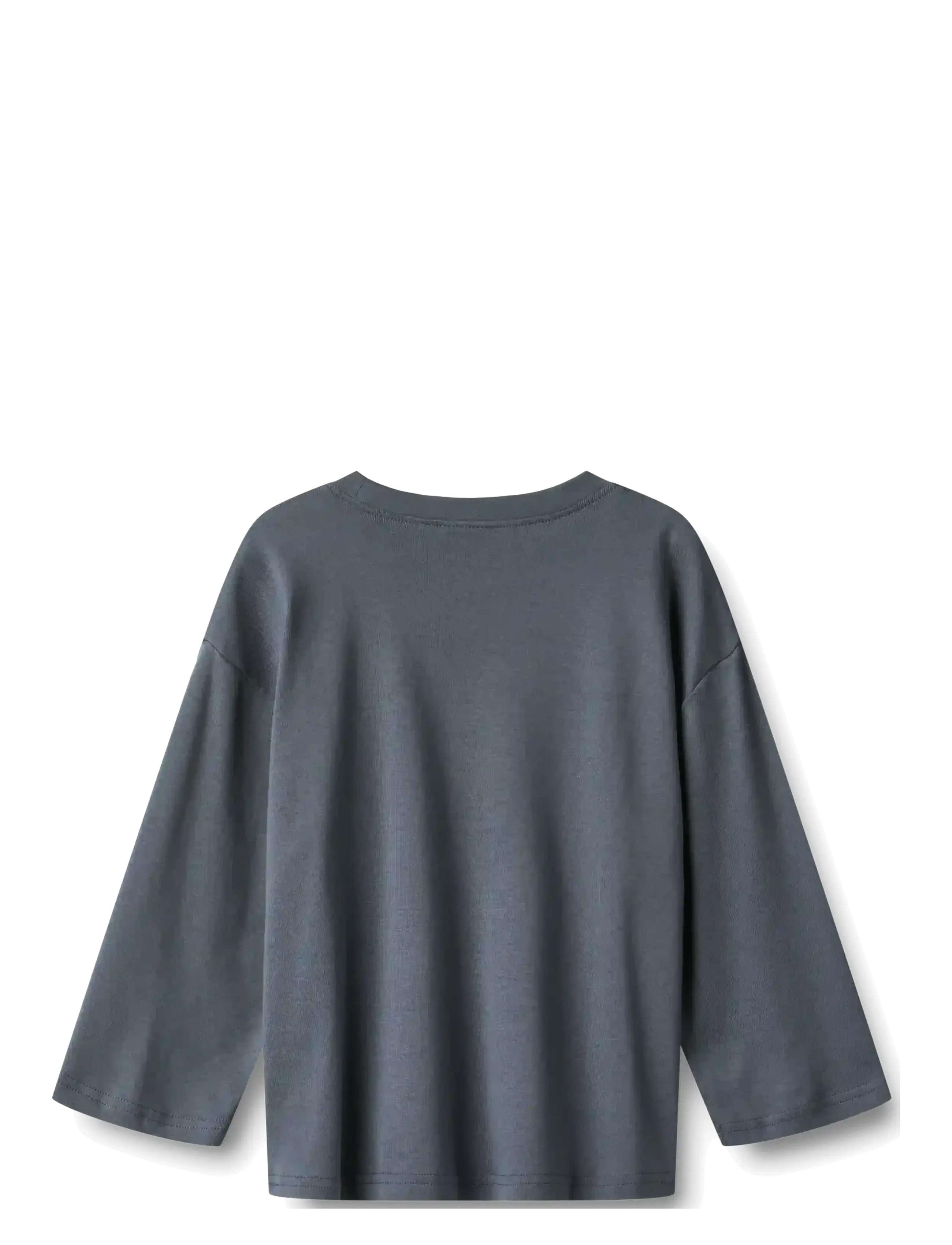 Wheat - T-shirt L/S Axe Print - langärmelig - greyblue - 2