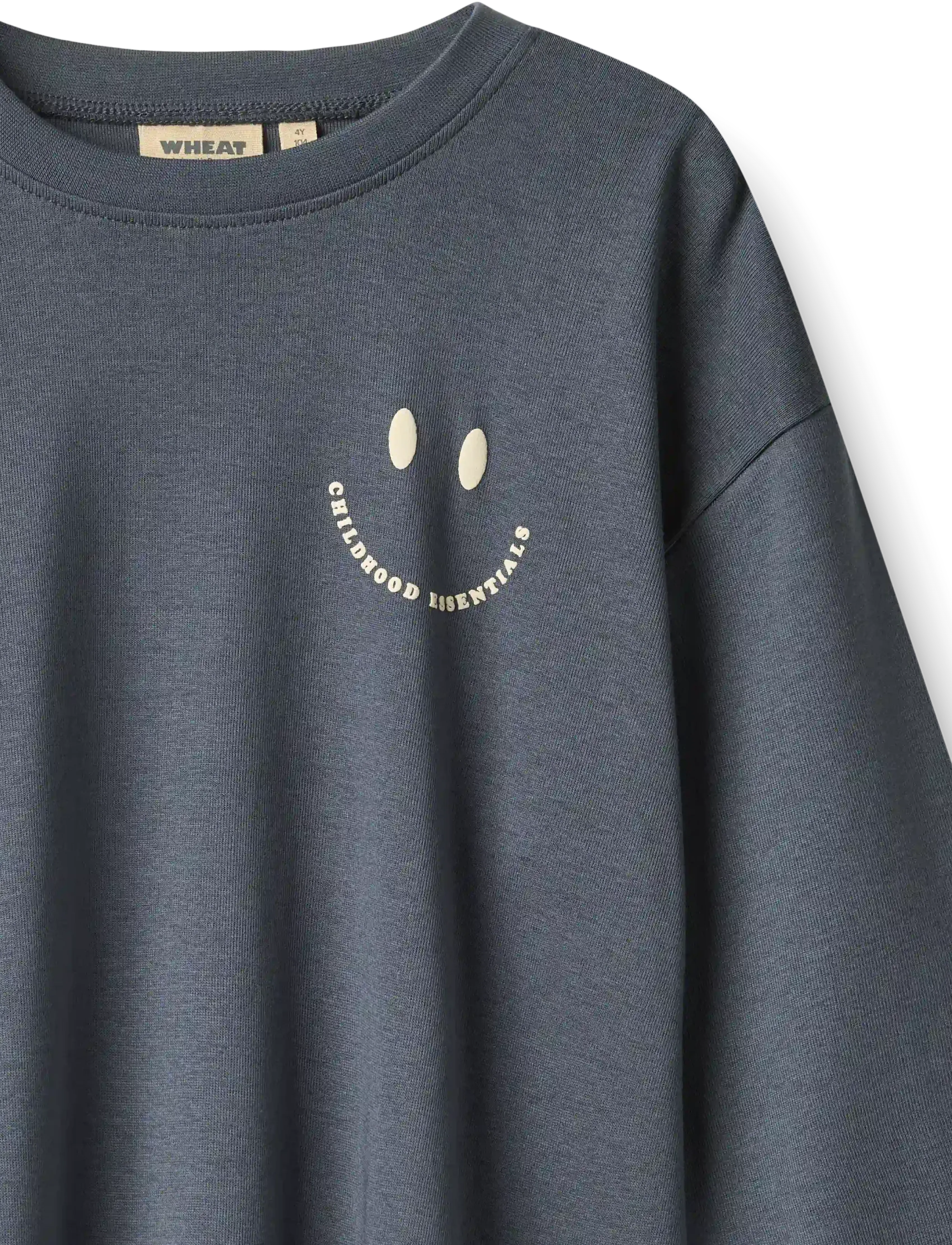 Wheat - T-shirt L/S Axe Print - langärmelig - greyblue - 3