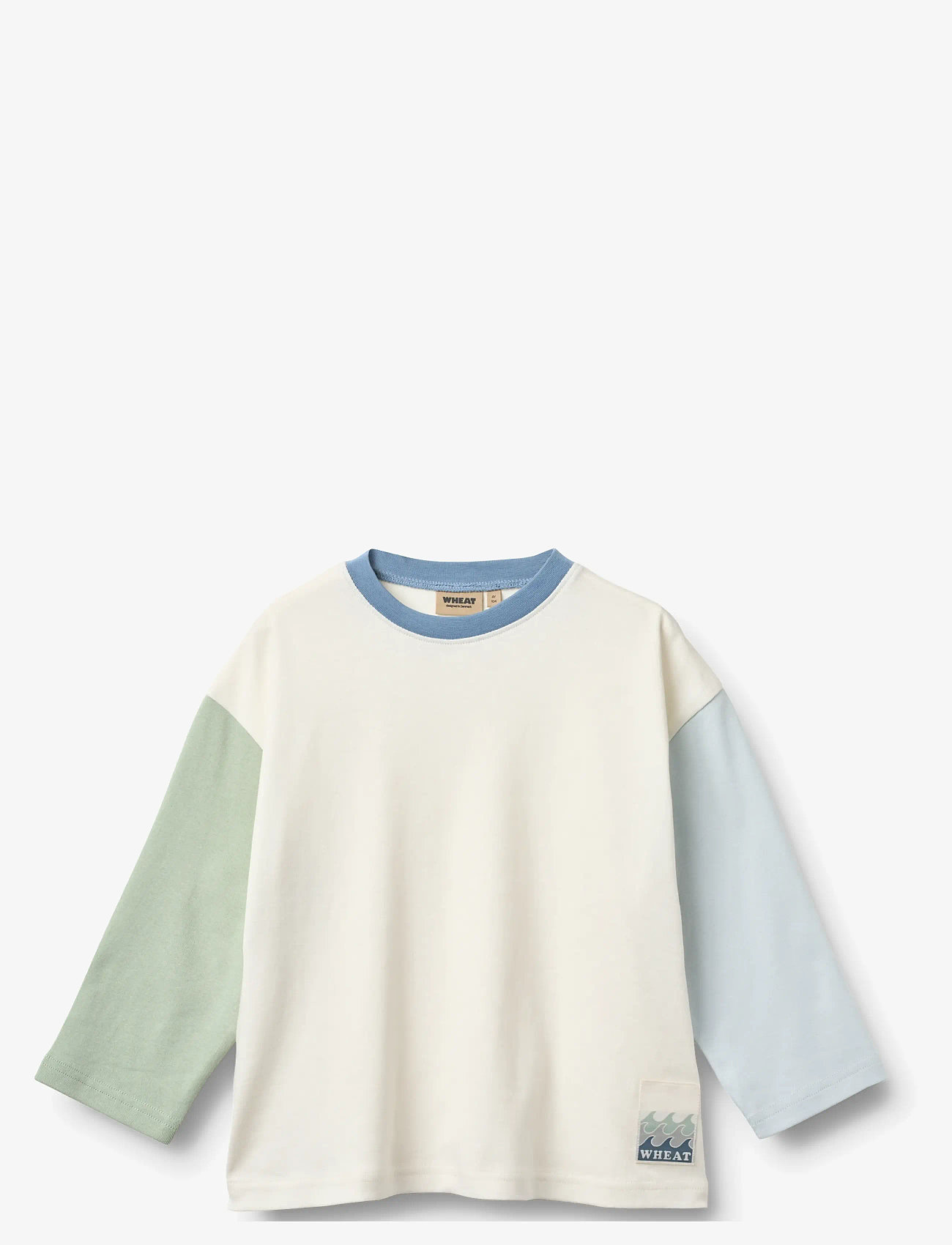 Wheat - T-shirt L/S Axe - langærmede t-shirts - ivory - 0