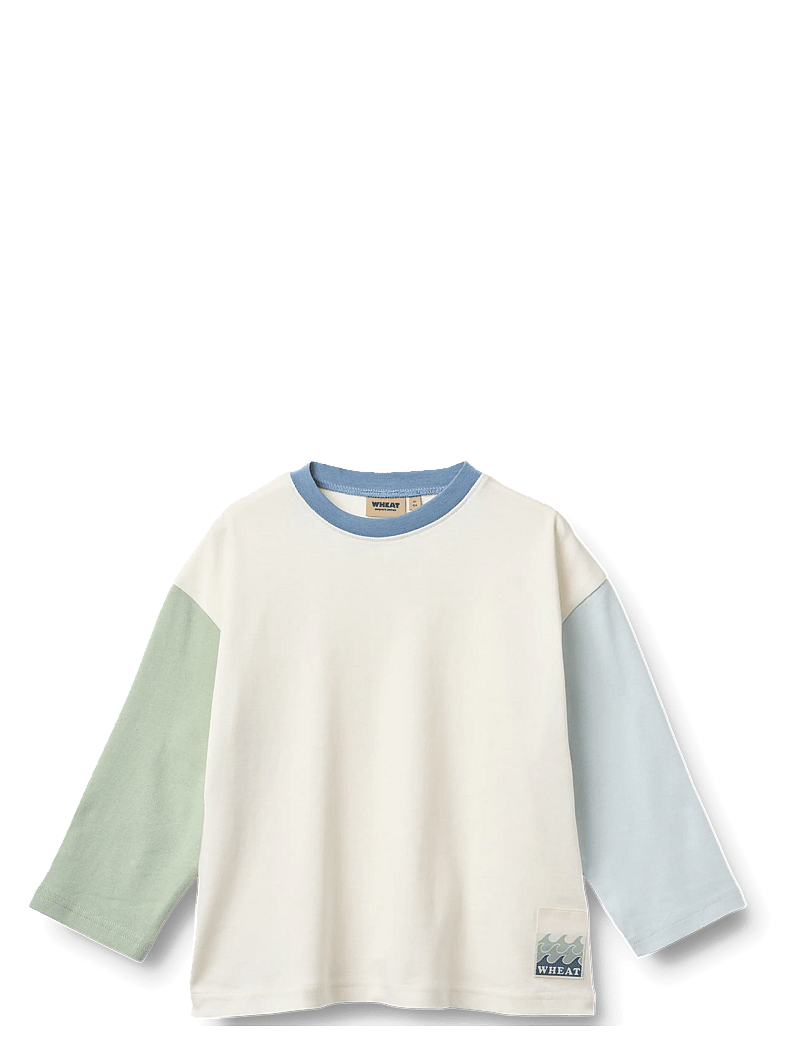 Wheat - T-shirt L/S Axe - langærmede t-shirts - ivory - 0