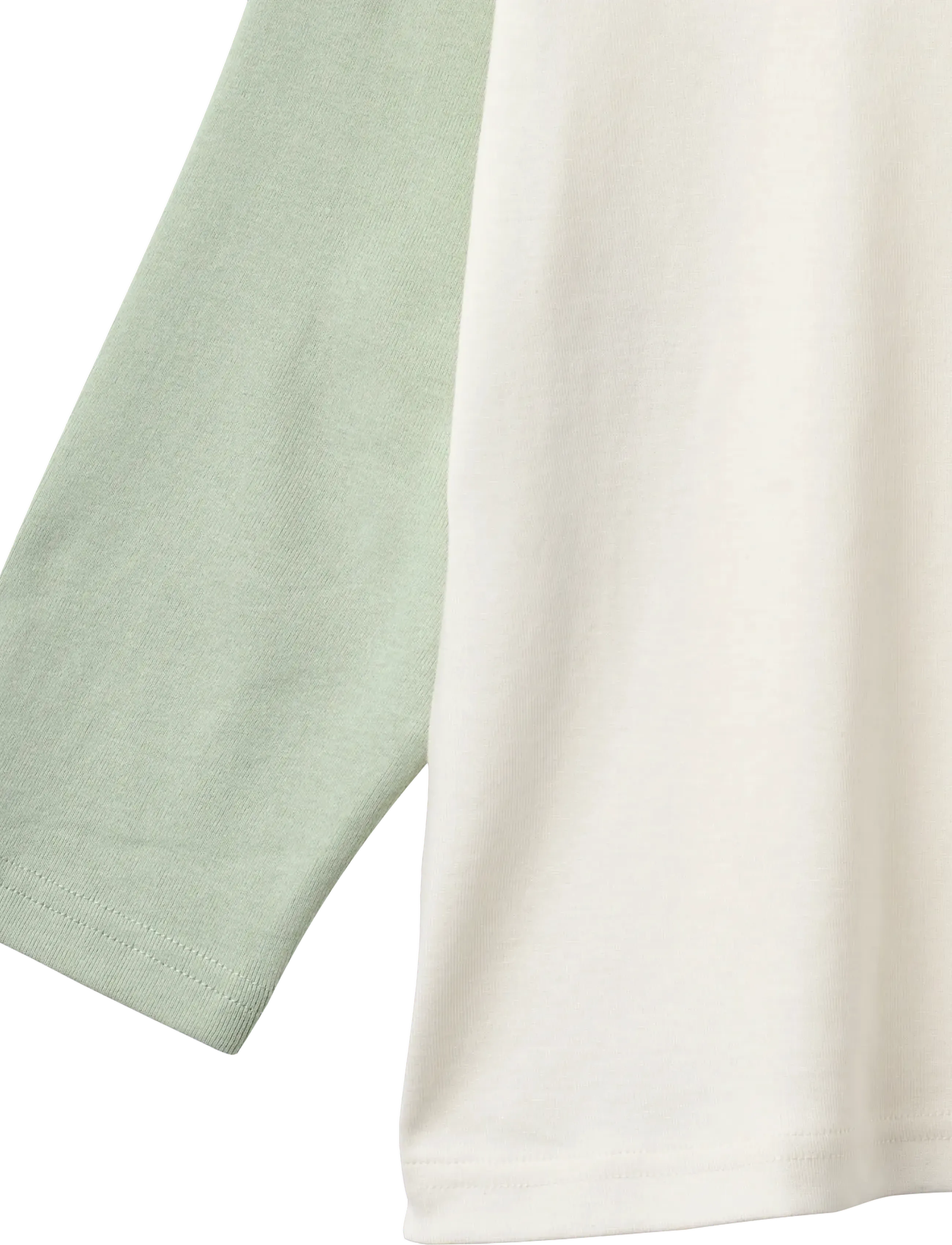 Wheat - T-shirt L/S Axe - ivory - 2
