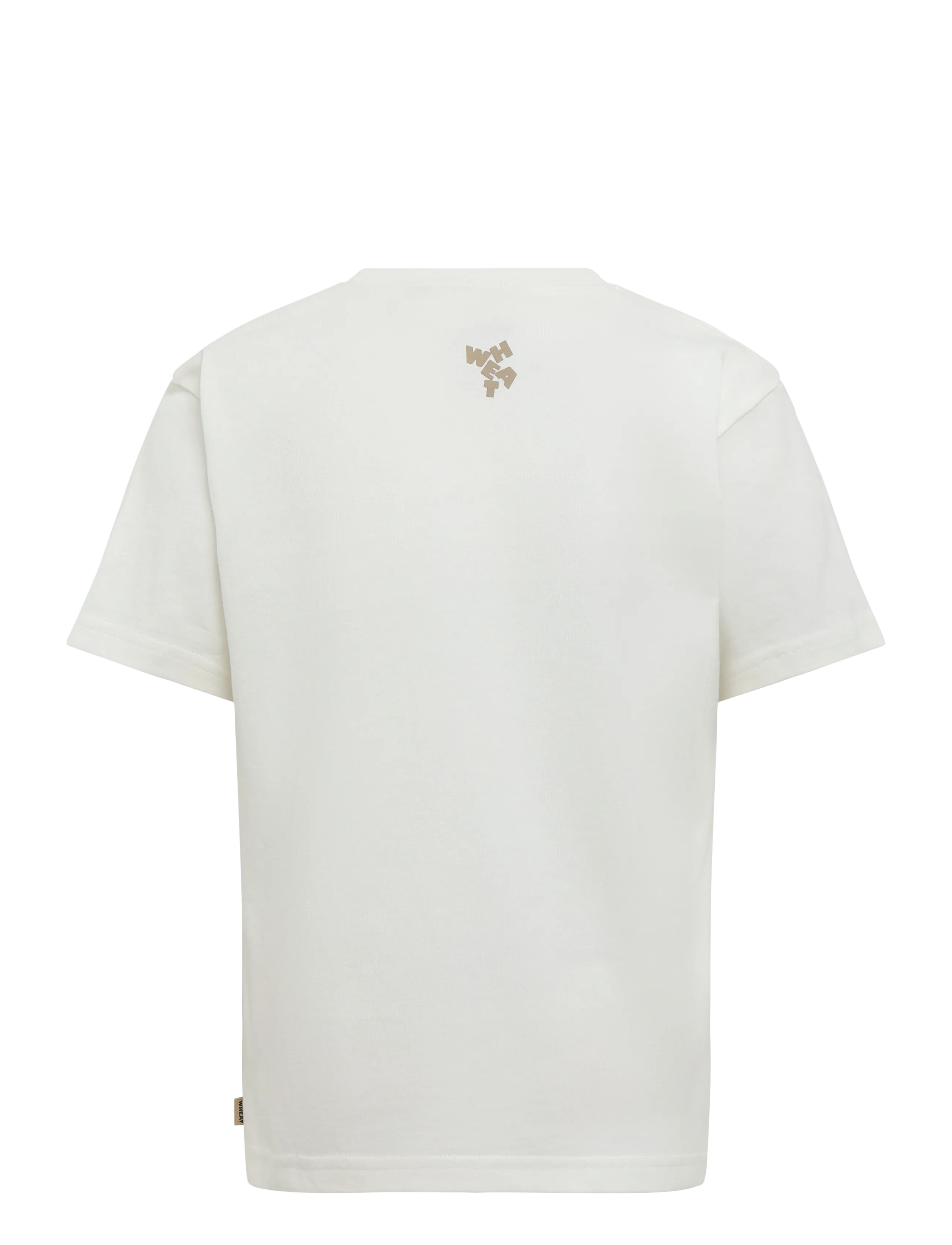 Wheat - T-shirt S/S Addison - laveste priser - cloud - 1