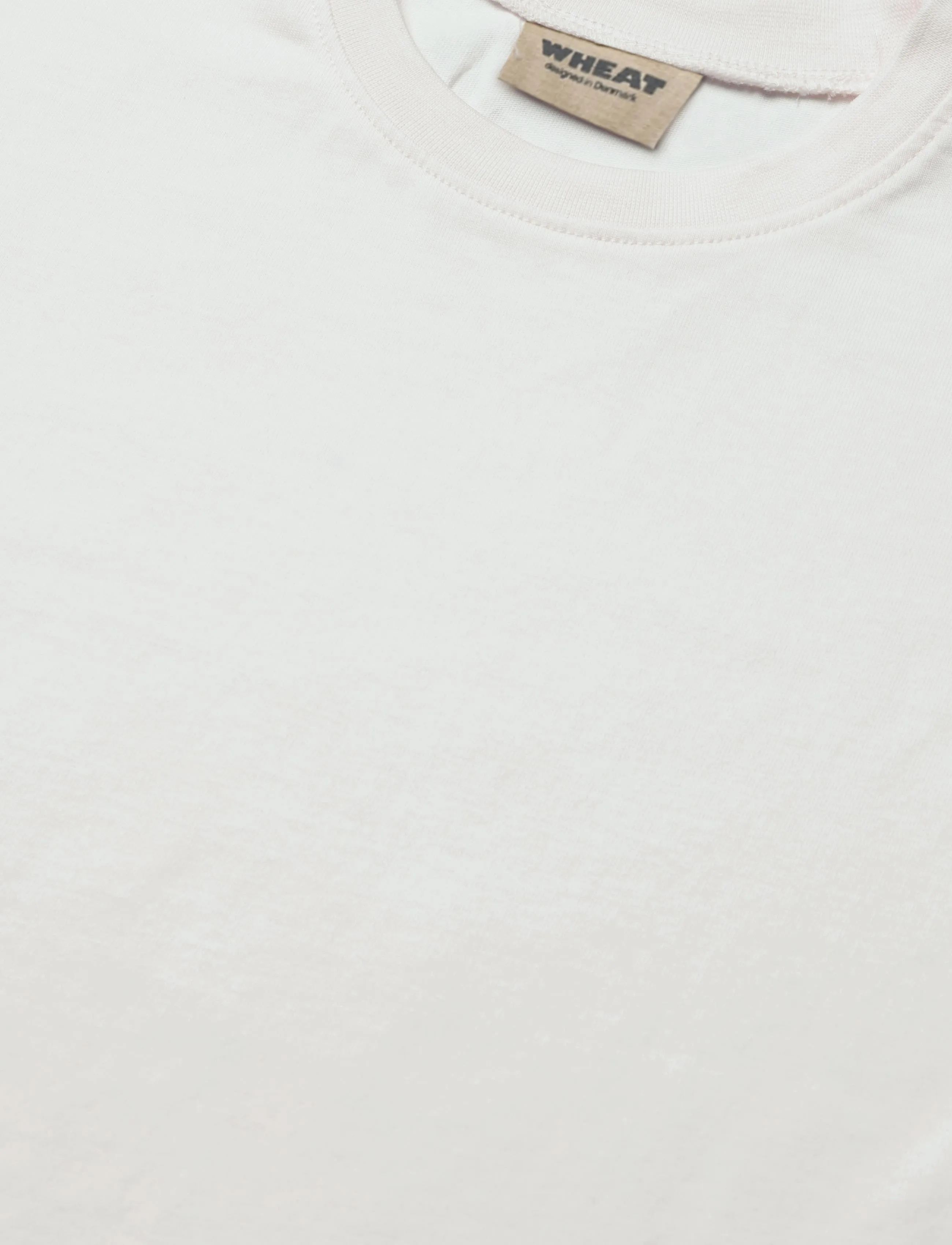 Wheat - T-shirt S/S Addison - laveste priser - cloud - 2