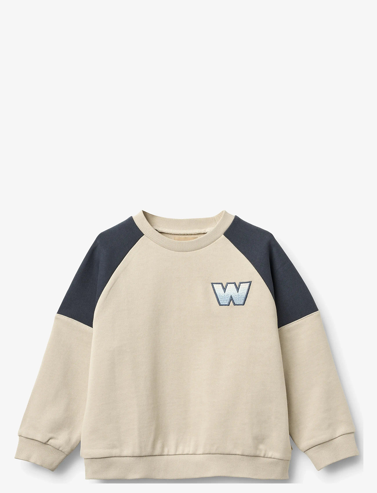 Wheat - Sweatshirt L/S Gilbert - sweatshirts - grey cloud - 0