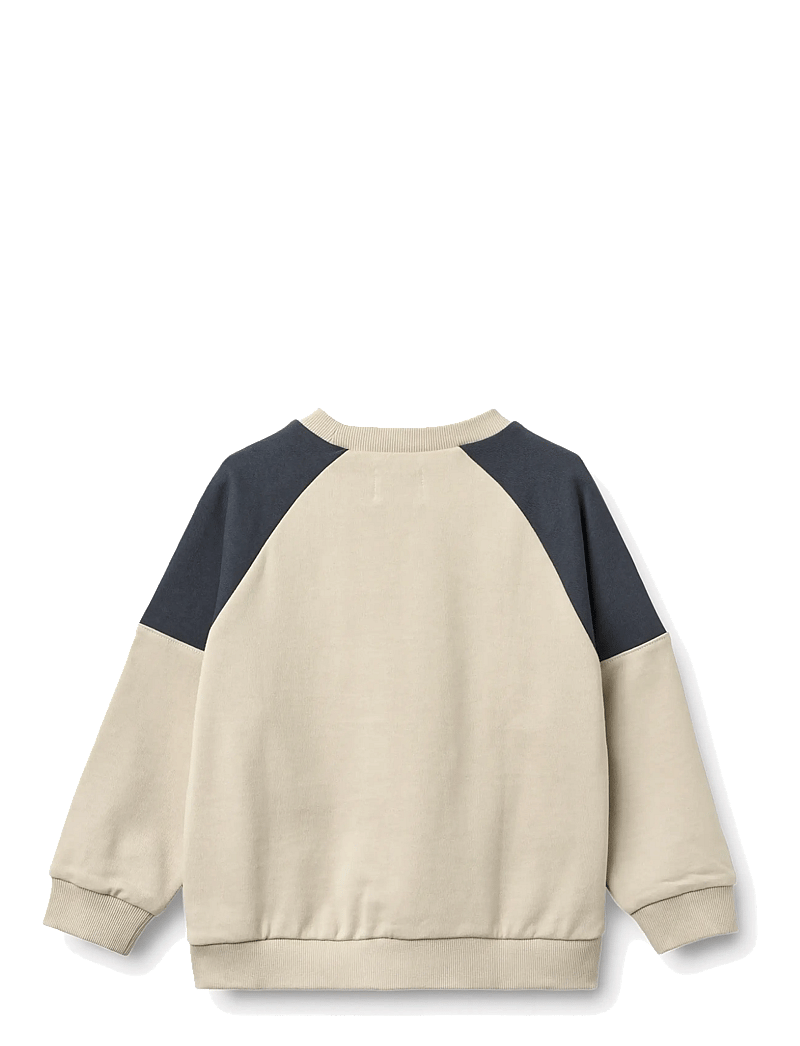 Wheat - Sweatshirt L/S Gilbert - sweatshirts - grey cloud - 1