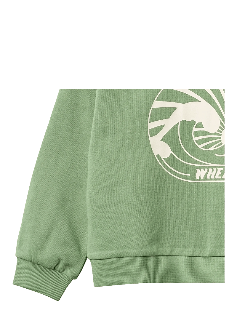 Wheat - Sweatshirt L/S Breeze - dressipluusid - jade green - 2