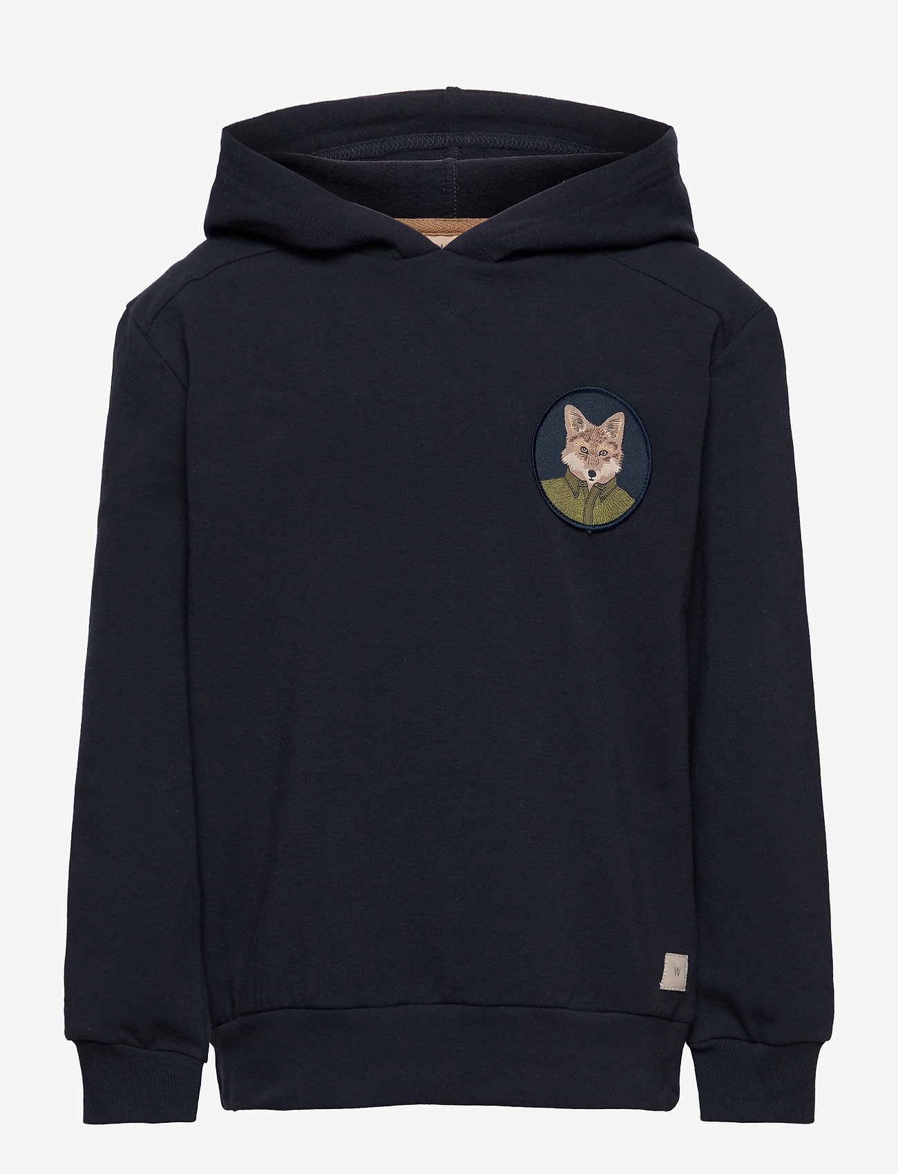 Wheat - Sweatshirt Fox Badge - midnight blue - 0