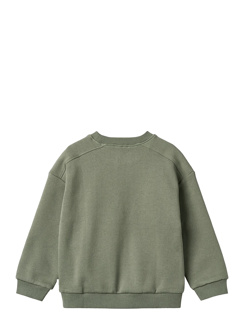 Wheat - Sweatshirt L/S Willi - sweatshirts - dusty green - 1