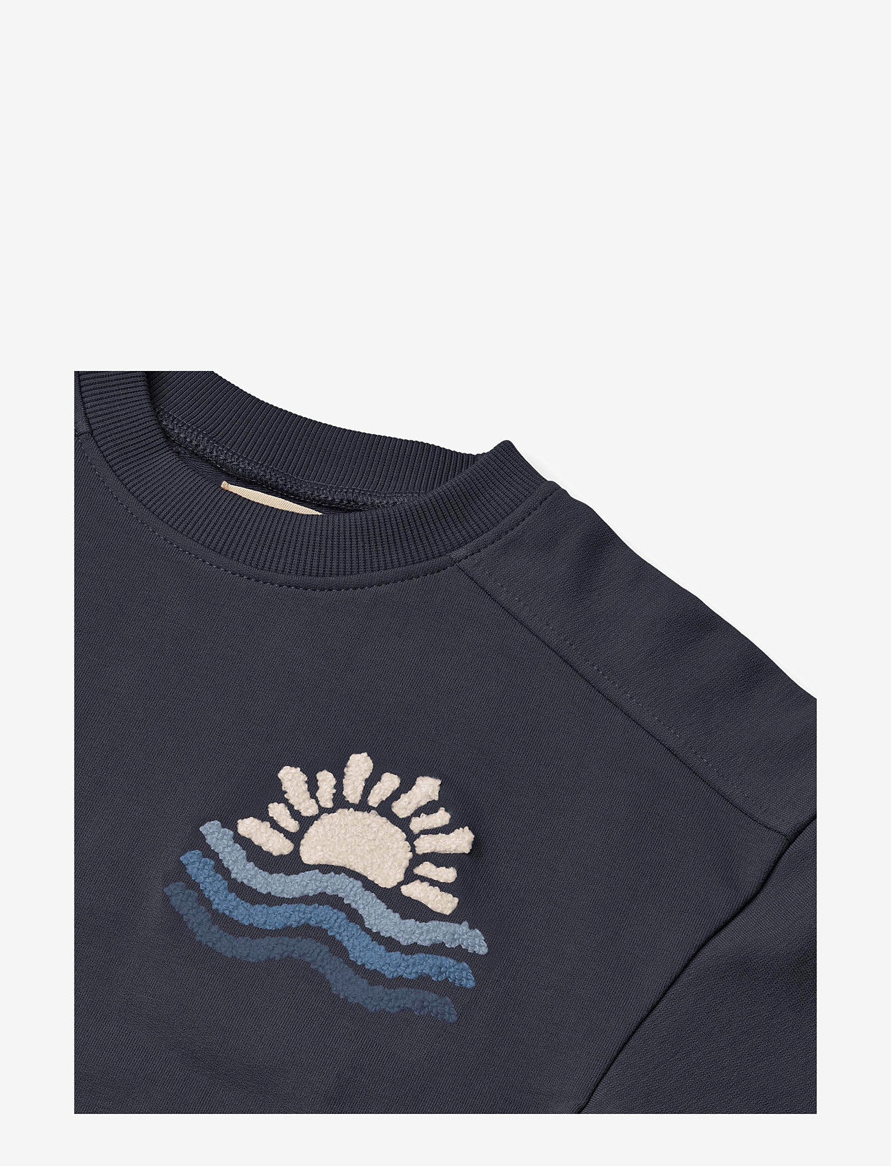 Wheat - Sweatshirt Sander - navy - 2