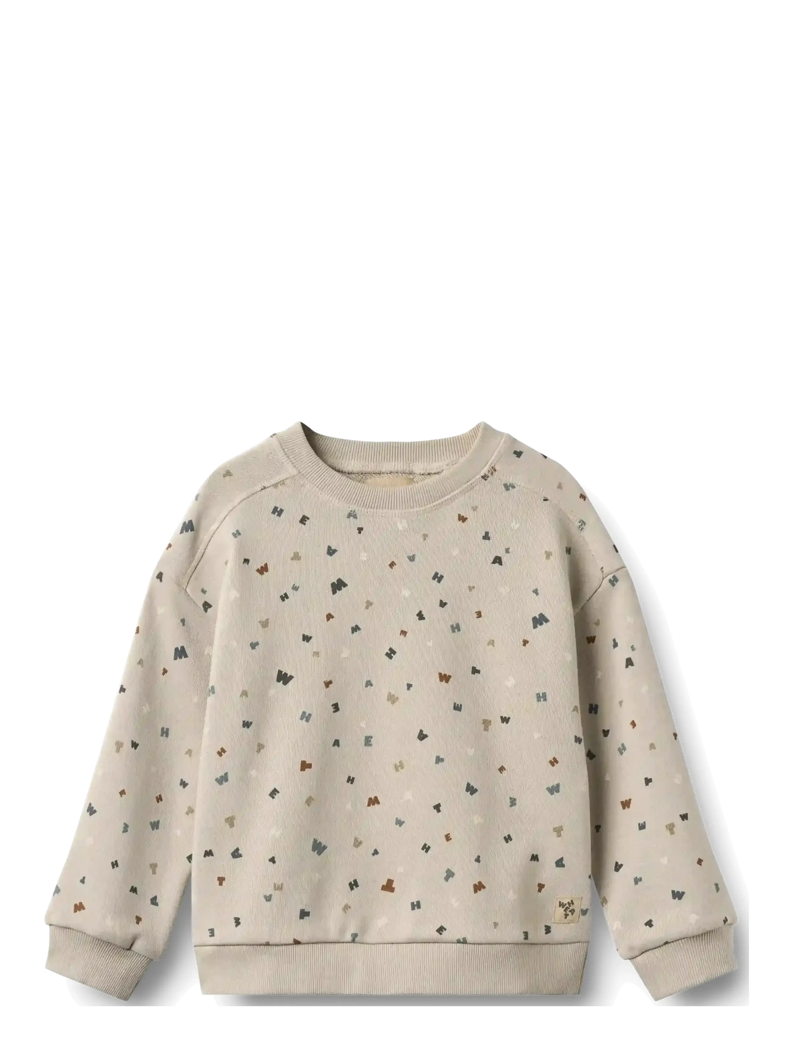 Wheat Sweatshirt L/S Sandro - Sweatshirts - GREY MOON LETTERS / grey