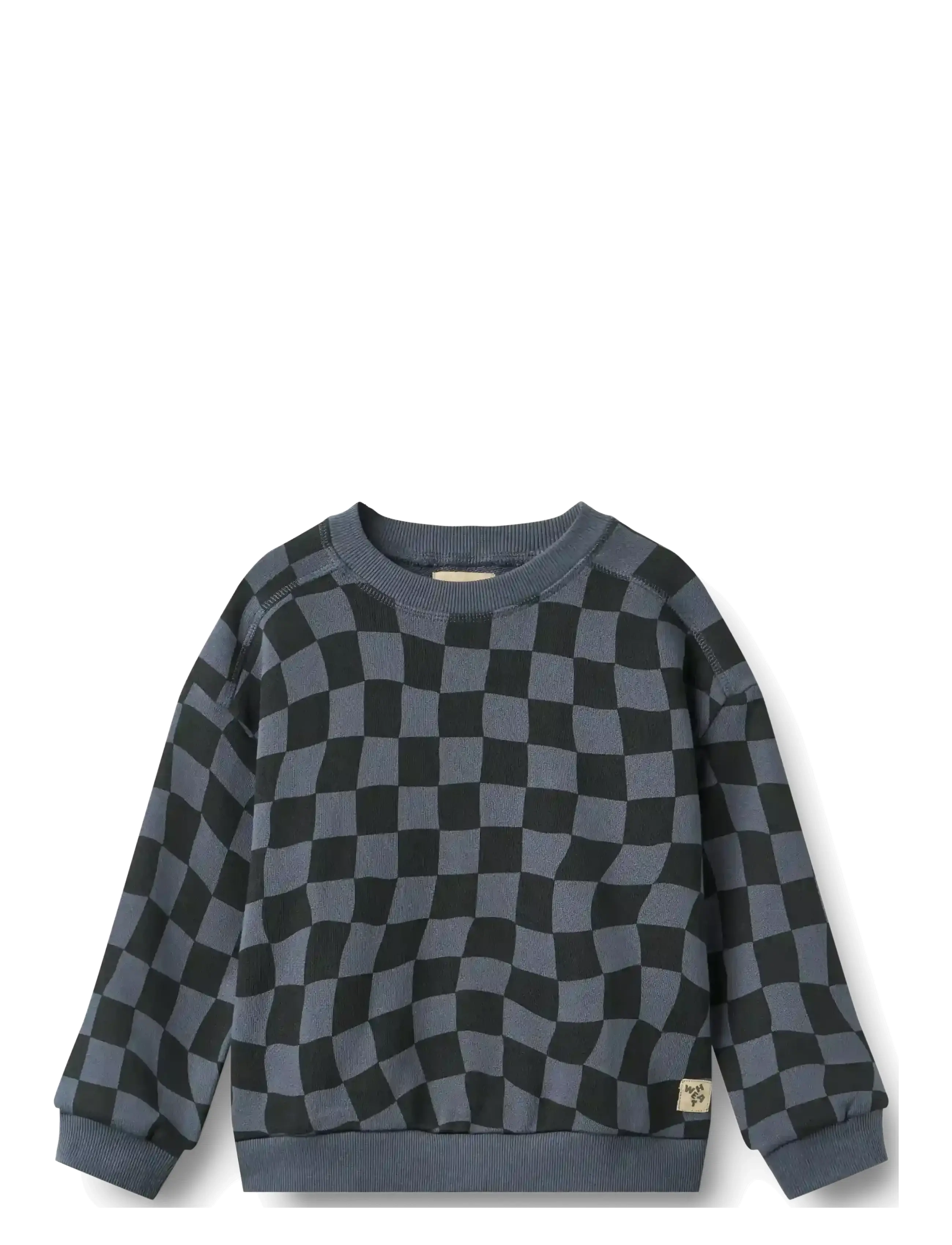 Wheat Sweatshirt L/S Sandro - Alles anzeigen - NAVY BLUE CHECK / navy