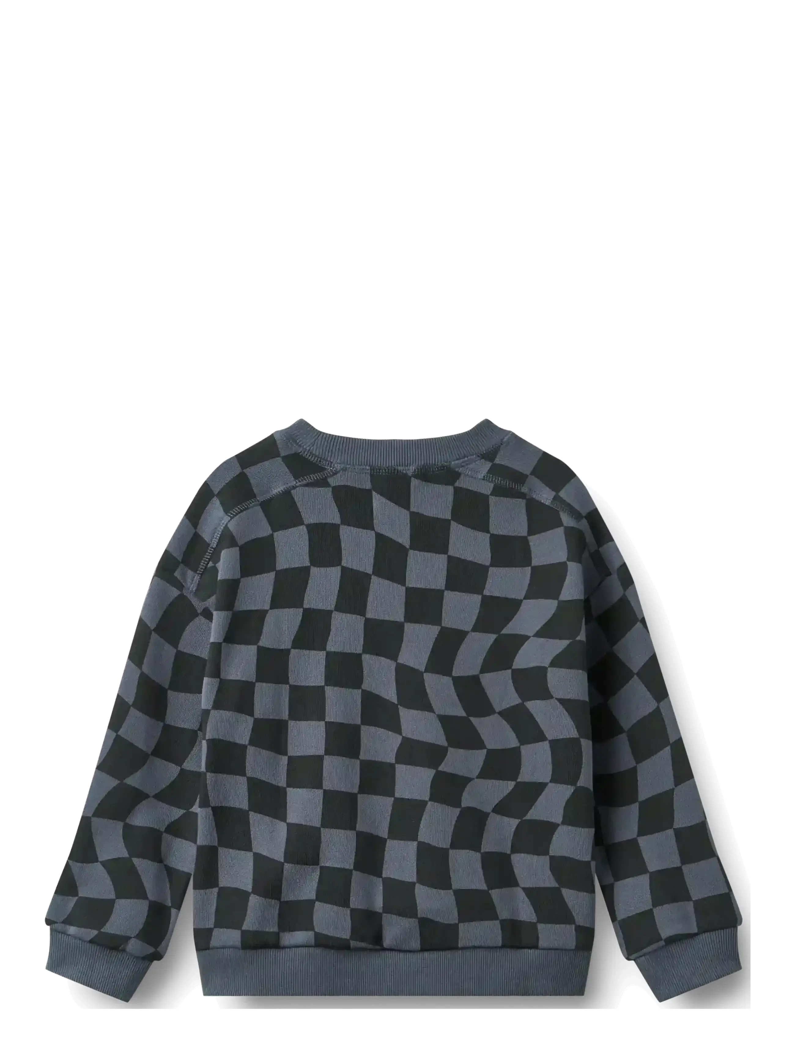 Wheat - Sweatshirt L/S Sandro - sweatshirts - navy blue check - 2