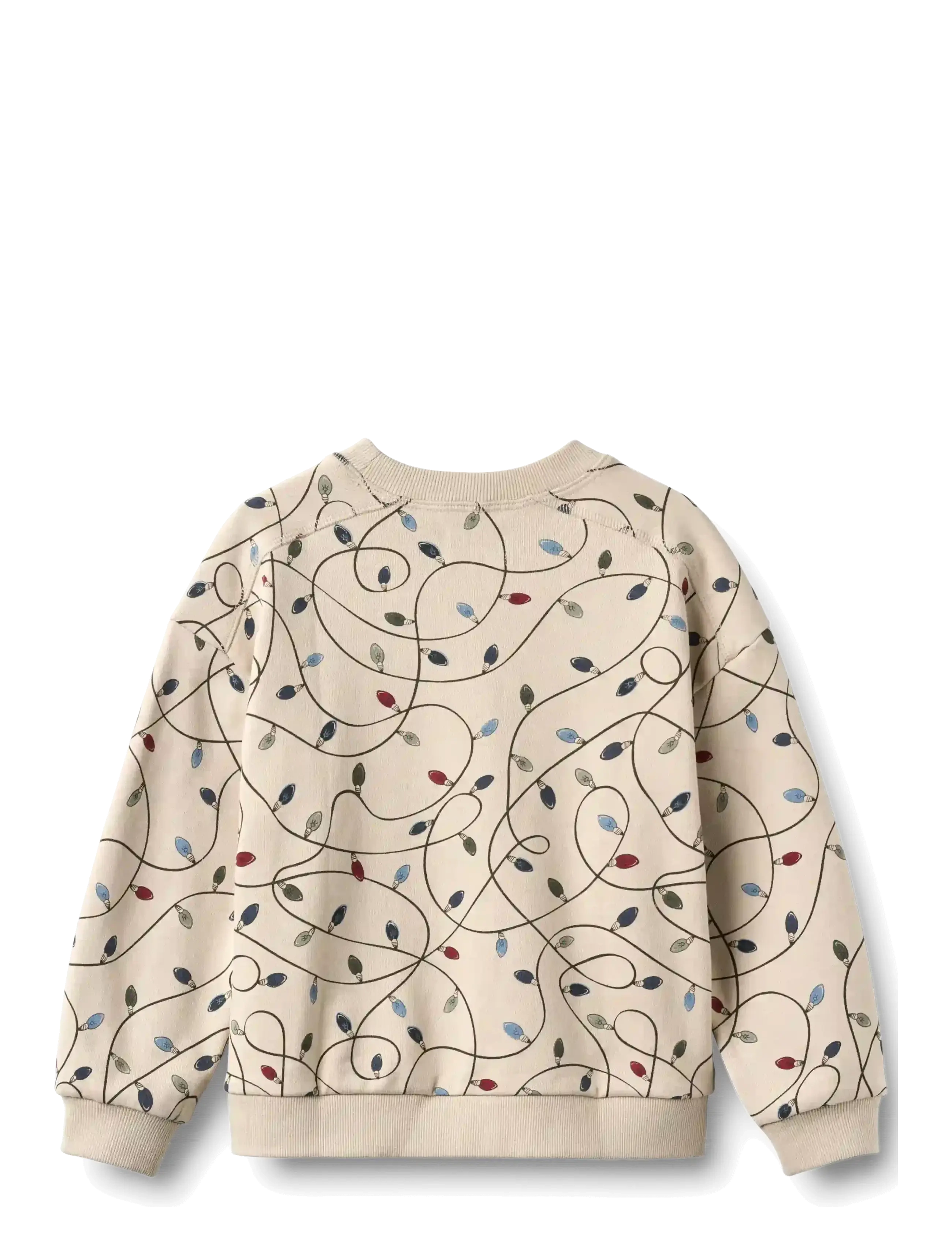 Wheat - Sweatshirt L/S Sandro - dressipluusid - grey cloud string lights - 1