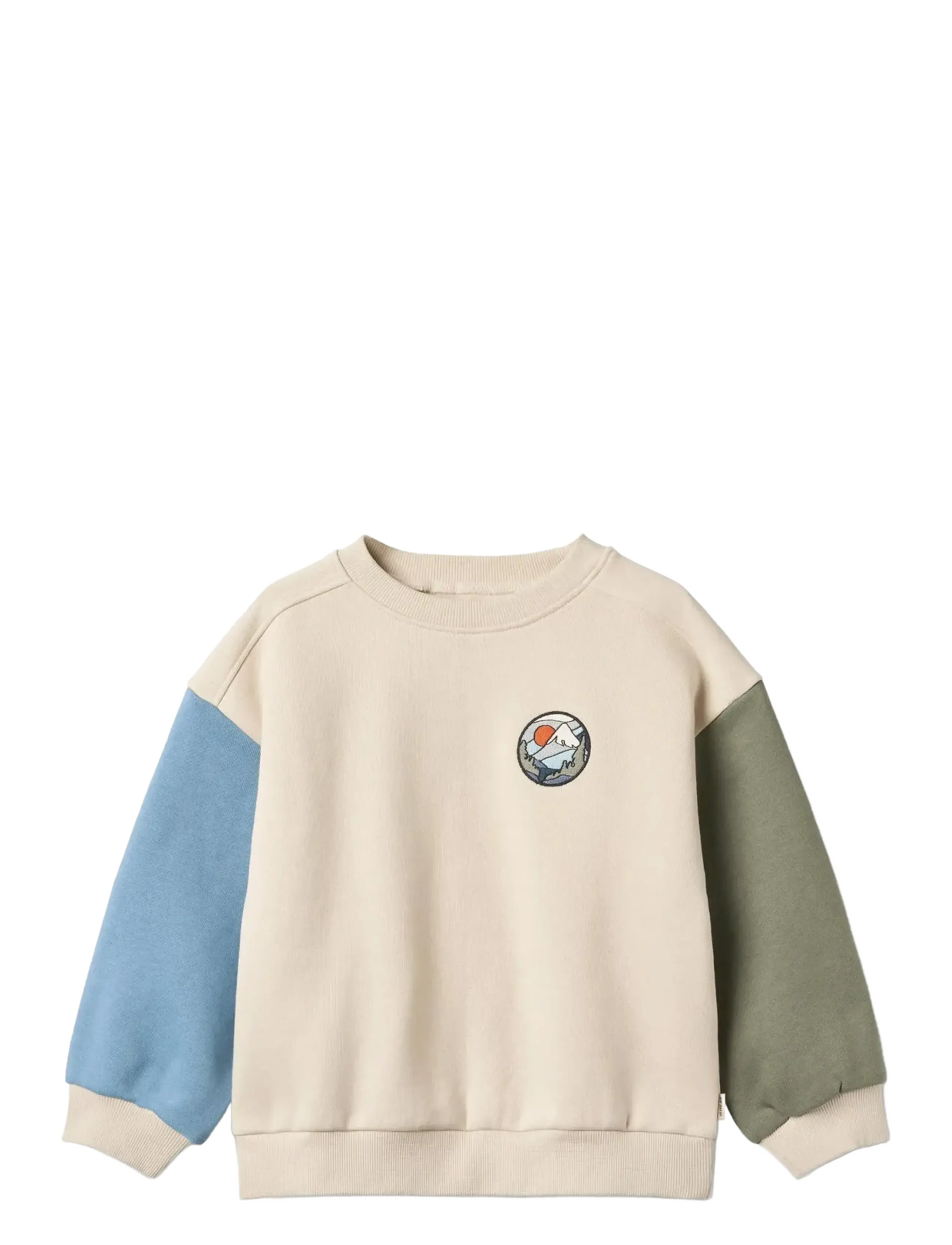 Wheat - Sweatshirt L/S badge Elliot - offwhite - 1