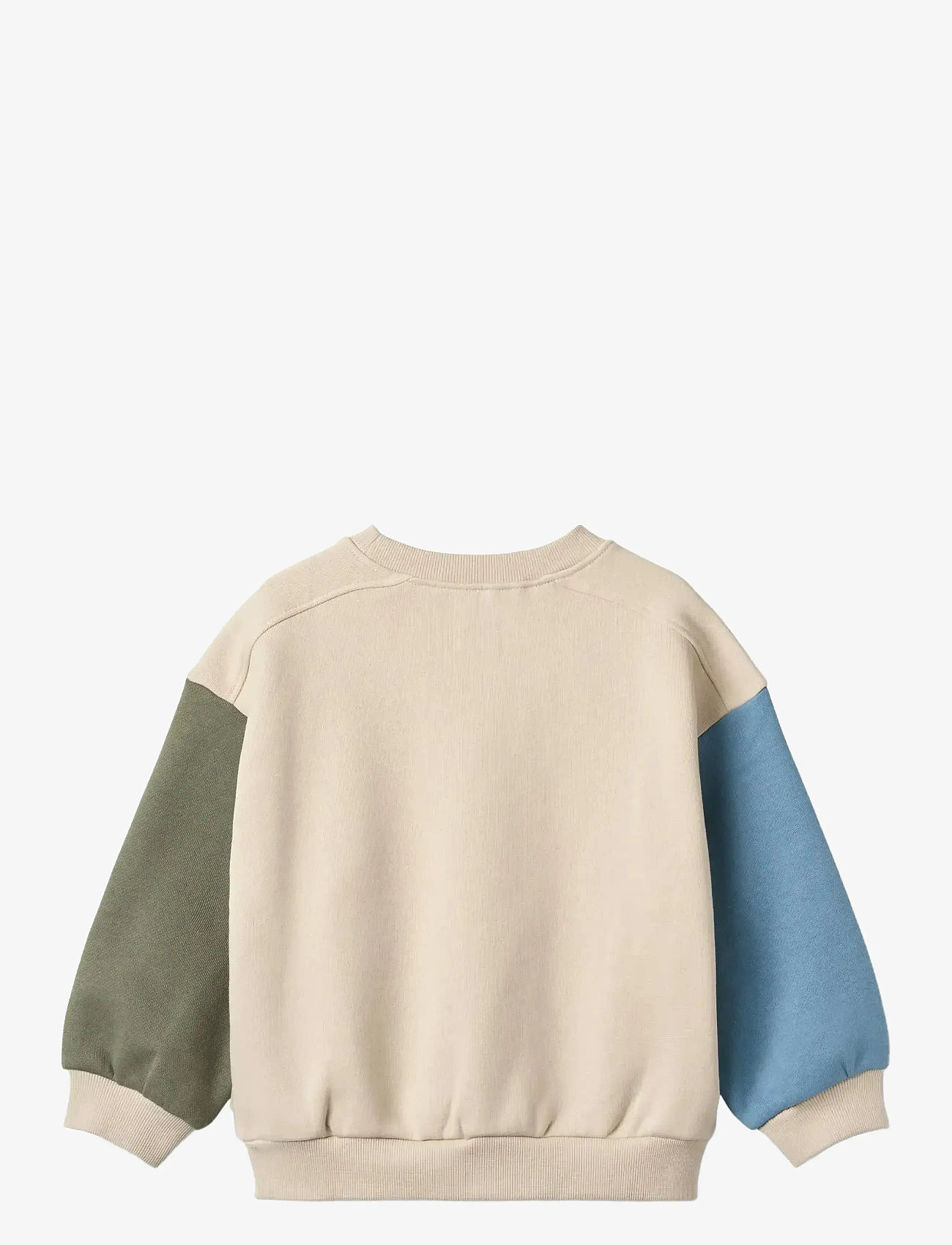 Wheat - Sweatshirt L/S badge Elliot - sweatshirts - offwhite - 2