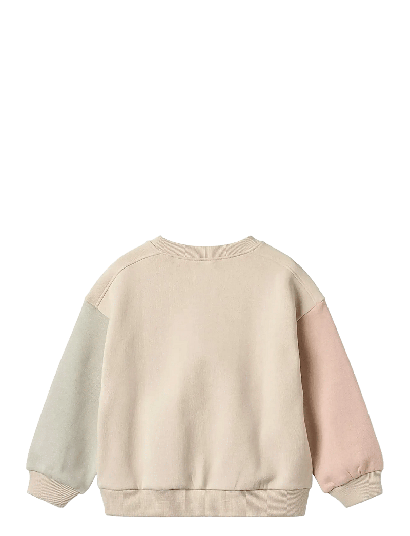 Wheat - Sweatshirt L/S embroidery Elliot - sweatshirts - offwhite - 1