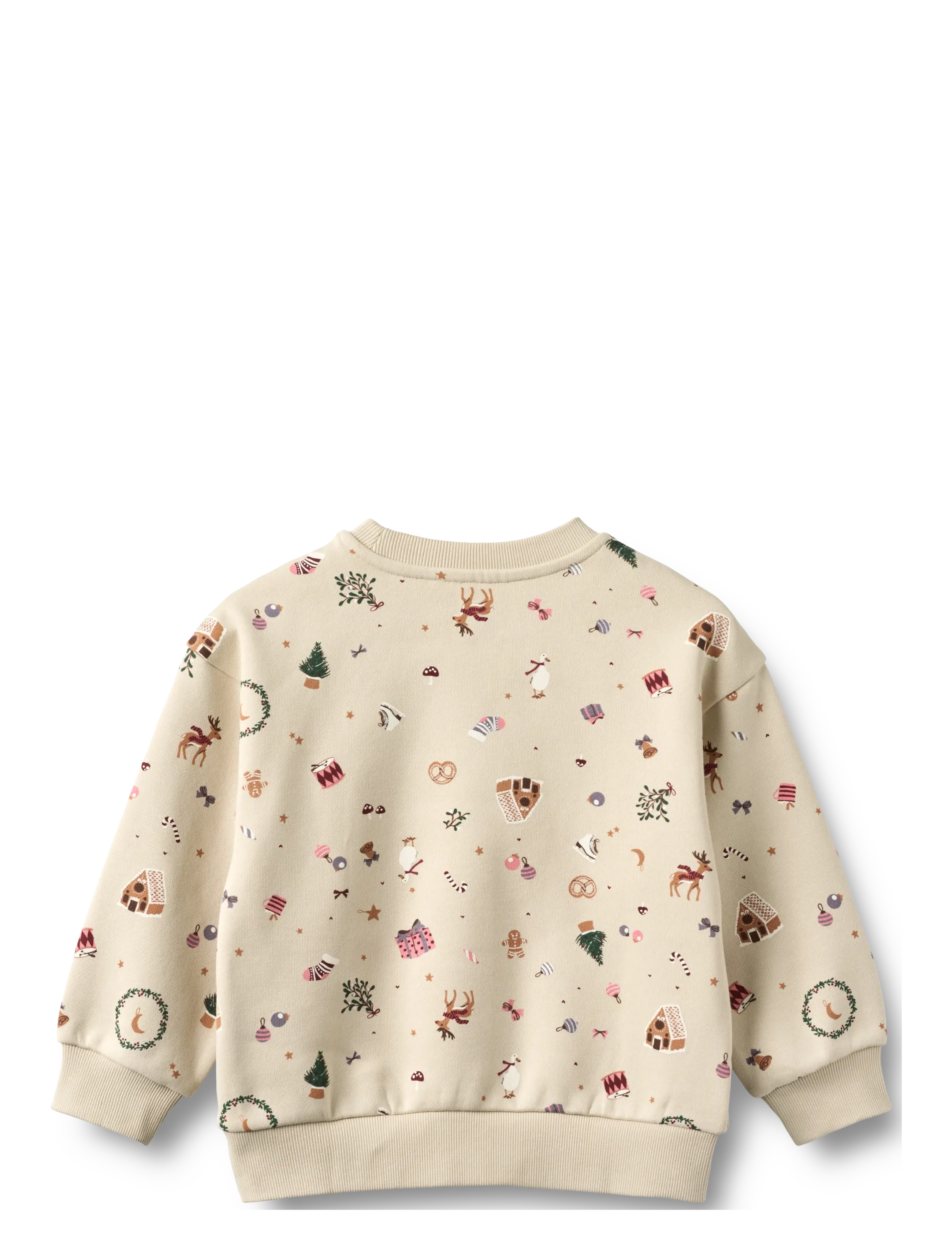 Wheat - Sweatshirt L/S Elliot - sweatshirts - offwhite holiday - 1