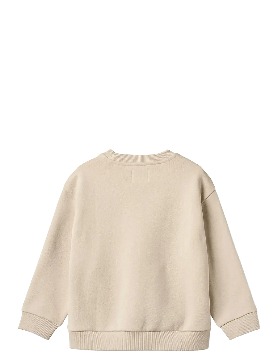 Wheat - Sweatshirt L/S print Steff - collegepaidat - winter blue - 1