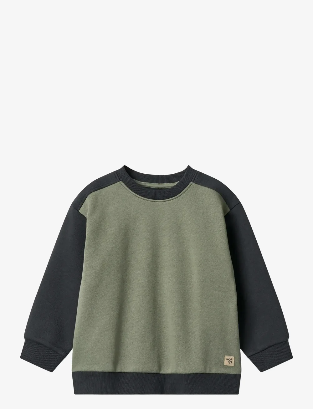Wheat - Sweatshirt L/S block Ellis - sweatshirts - navy - 1