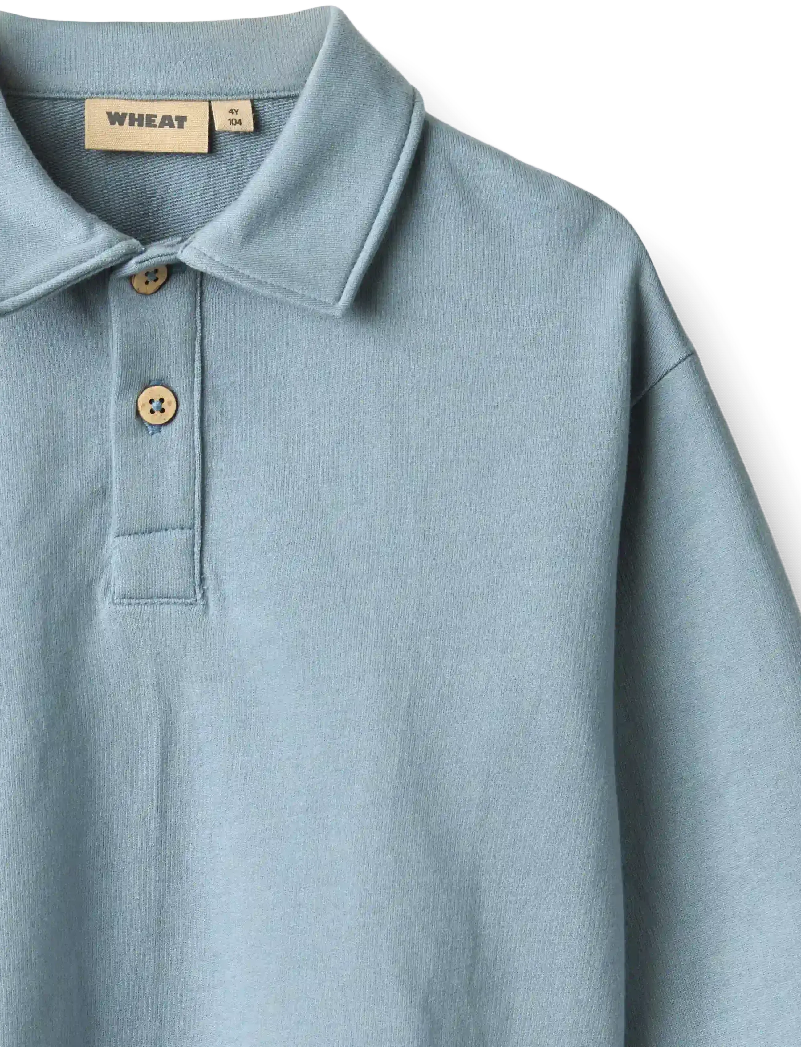 Wheat - Sweat Blouse L/S Mads - sweatshirts - faded denim - 2