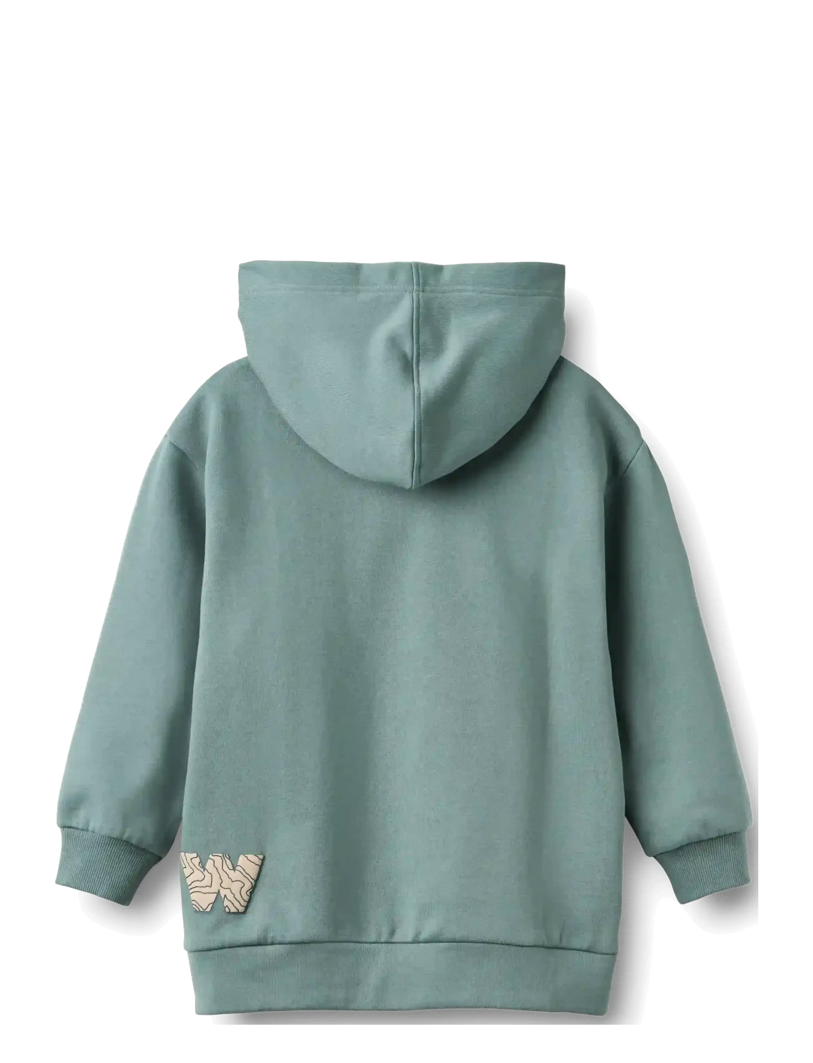 Wheat - Hoodie L/S Valdemar - kapuzenpullover - stormy sea - 2