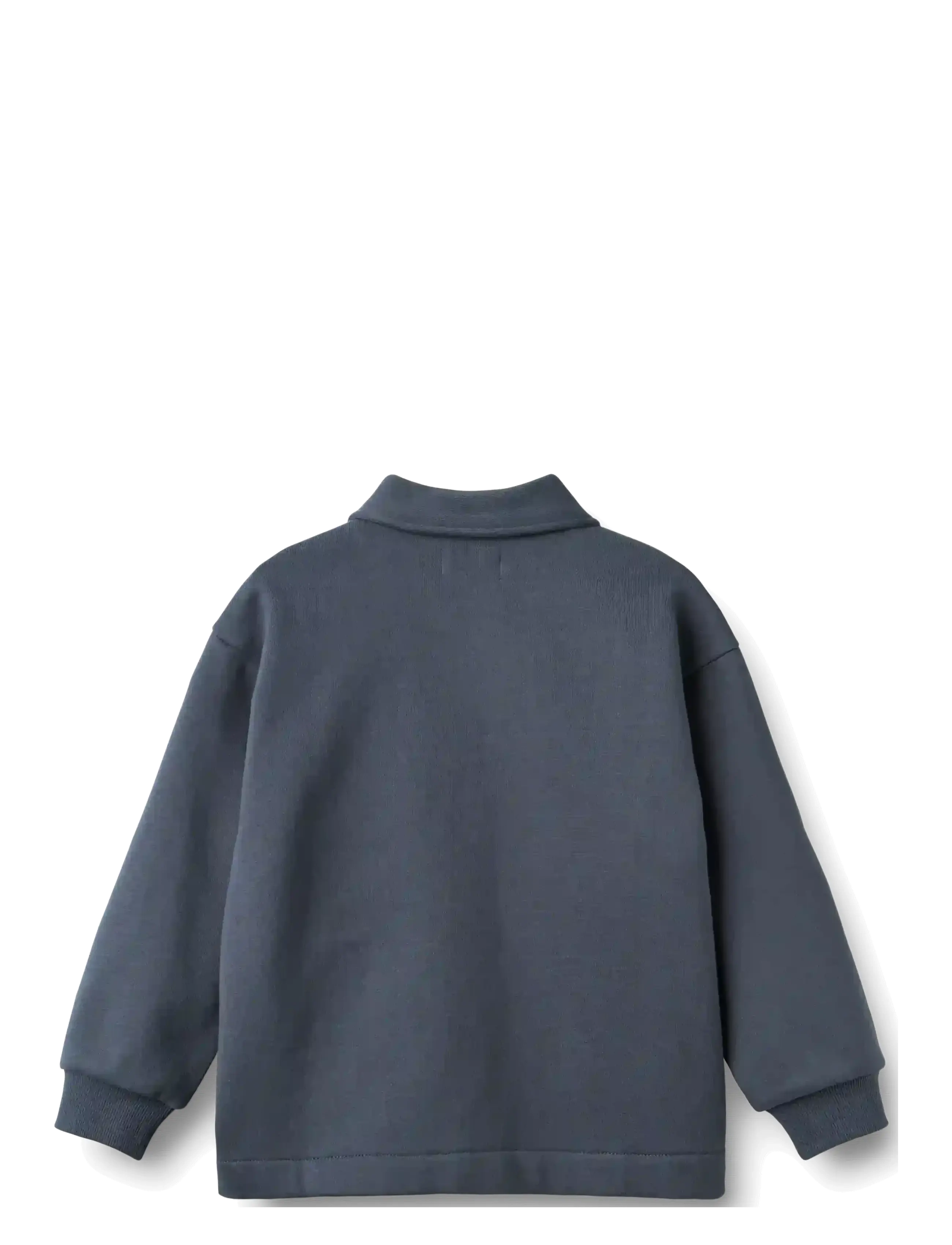 Wheat - Sweat Jacket L/S Carmine - leichte jacken - greyblue - 1