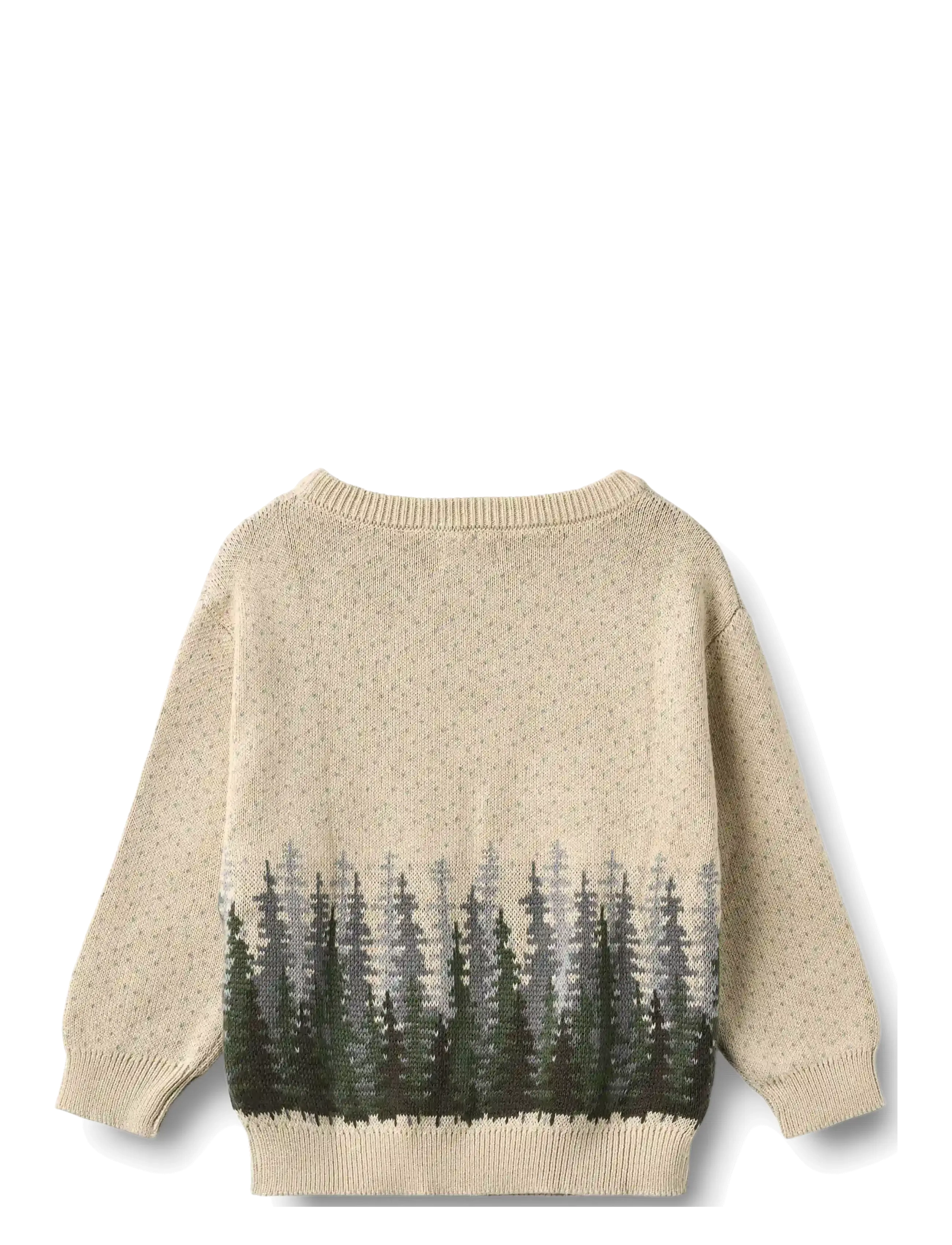Wheat - Jacquard Pullover Finley - trøjer - offwhite - 1