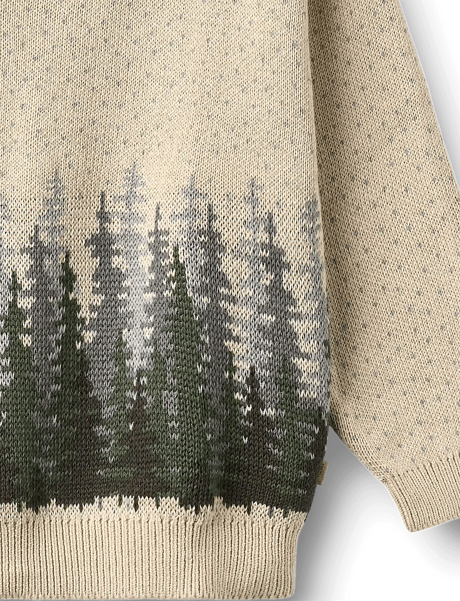 Wheat - Jacquard Pullover Finley - trøjer - offwhite - 2