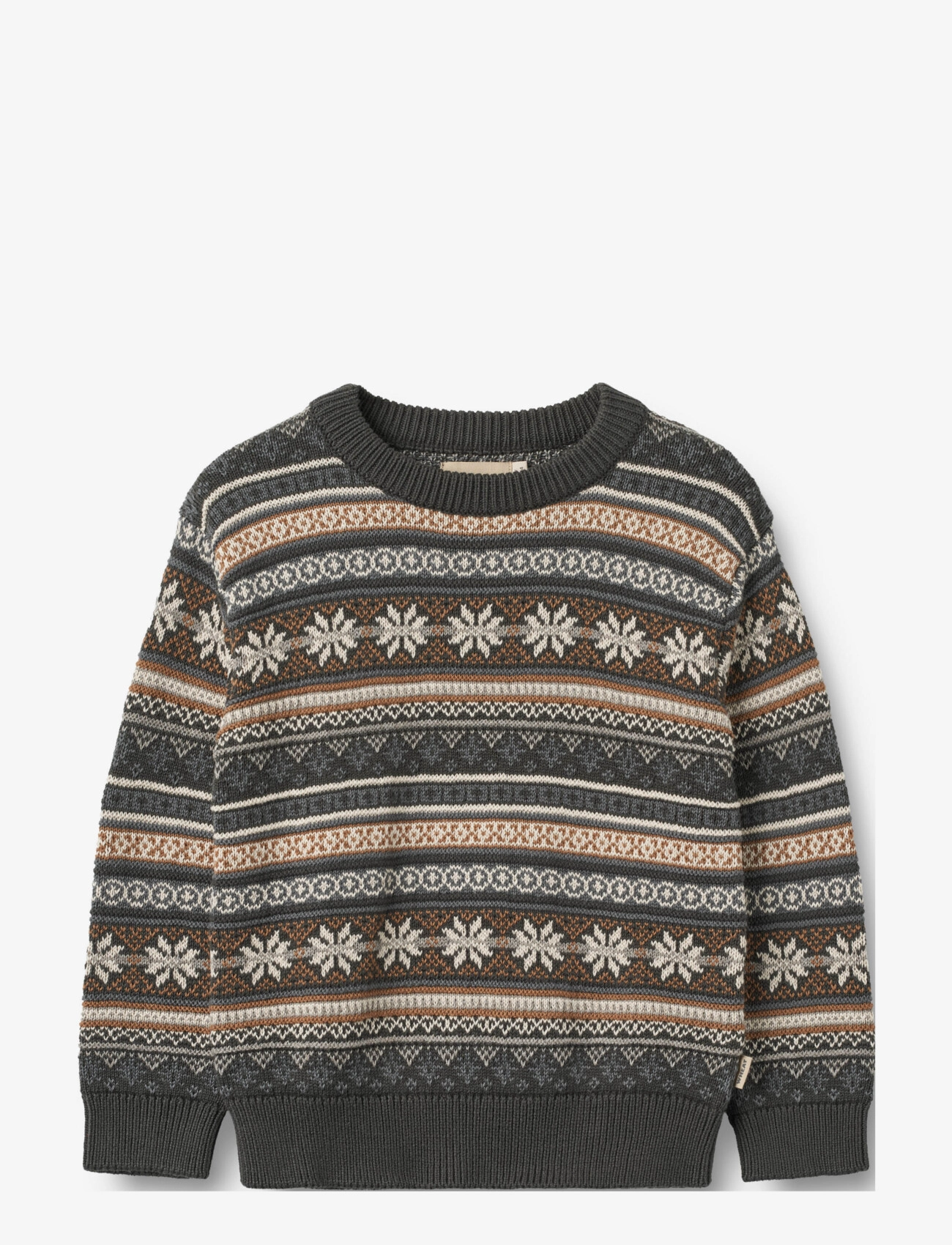Wheat - Knit Pullover Knud - raven - 0