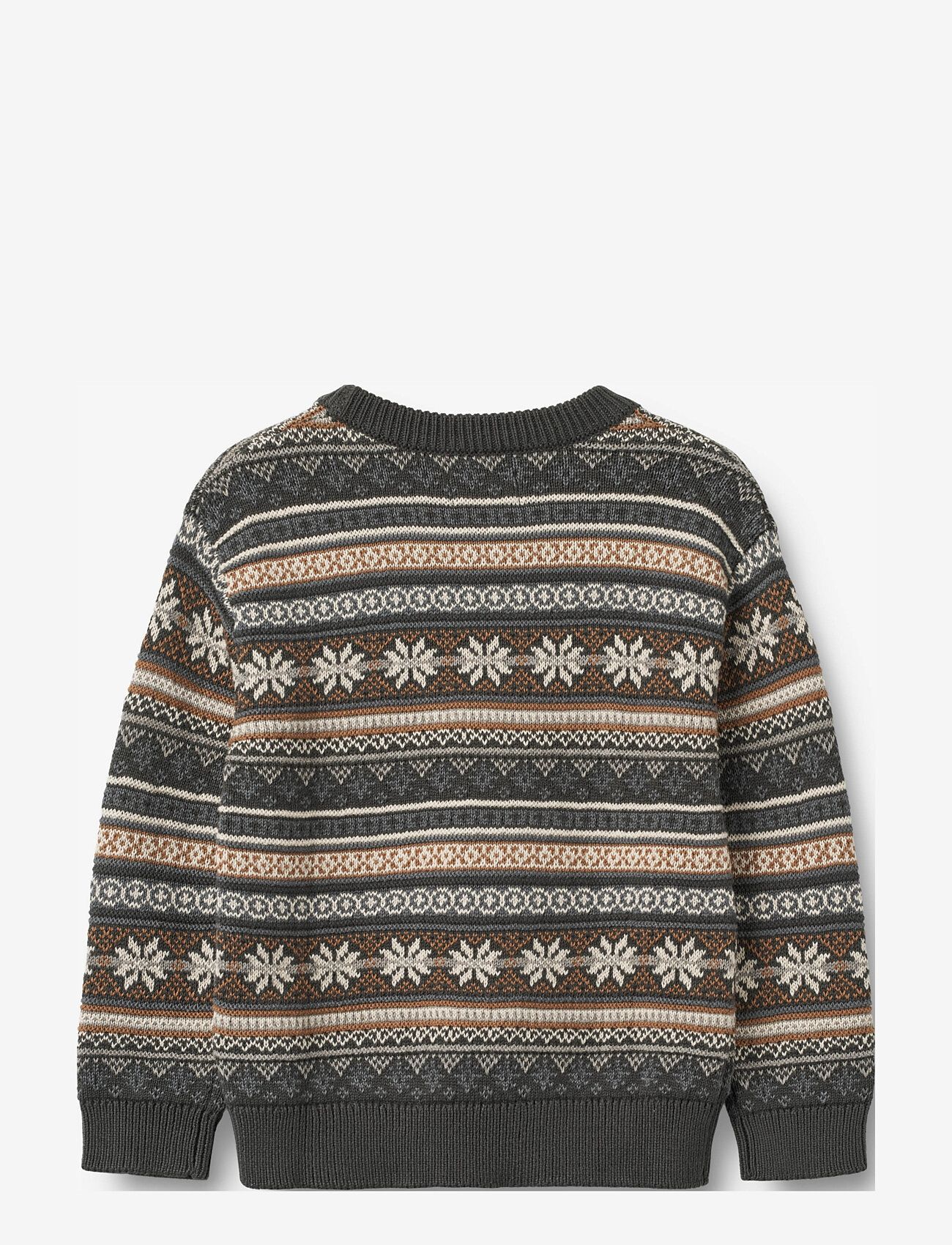 Wheat - Knit Pullover Knud - raven - 1