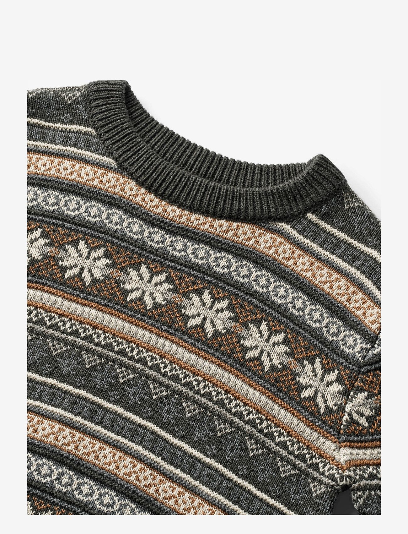 Wheat - Knit Pullover Knud - raven - 2