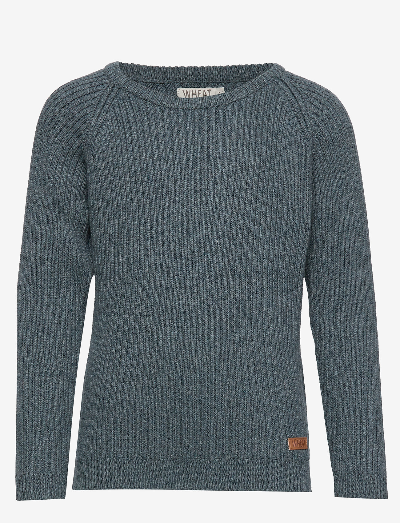 Wheat - Knit Pullover Julius - stormy melange - 0