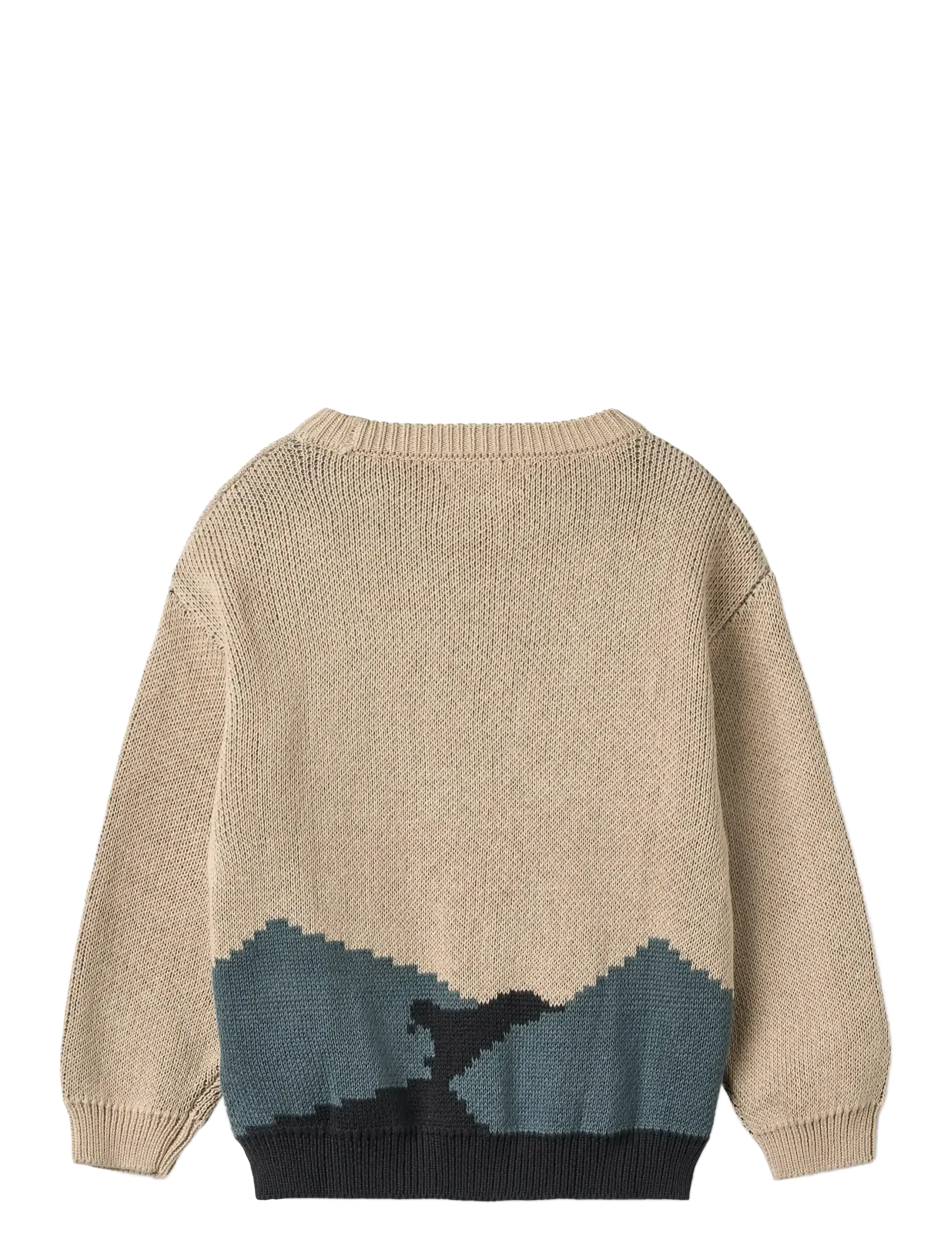 Wheat - Jacquard Pullover William - warm sand - 1