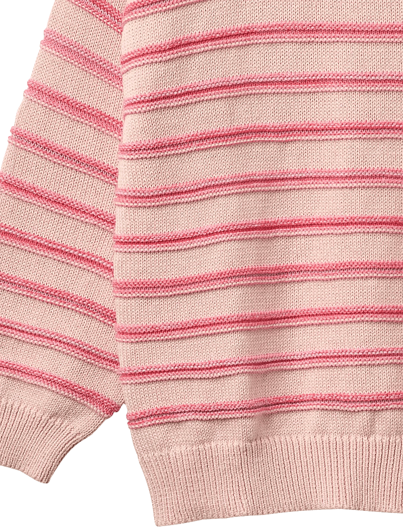 Wheat - Jacquard Pullover Harlow - trøjer - powder stripe - 2