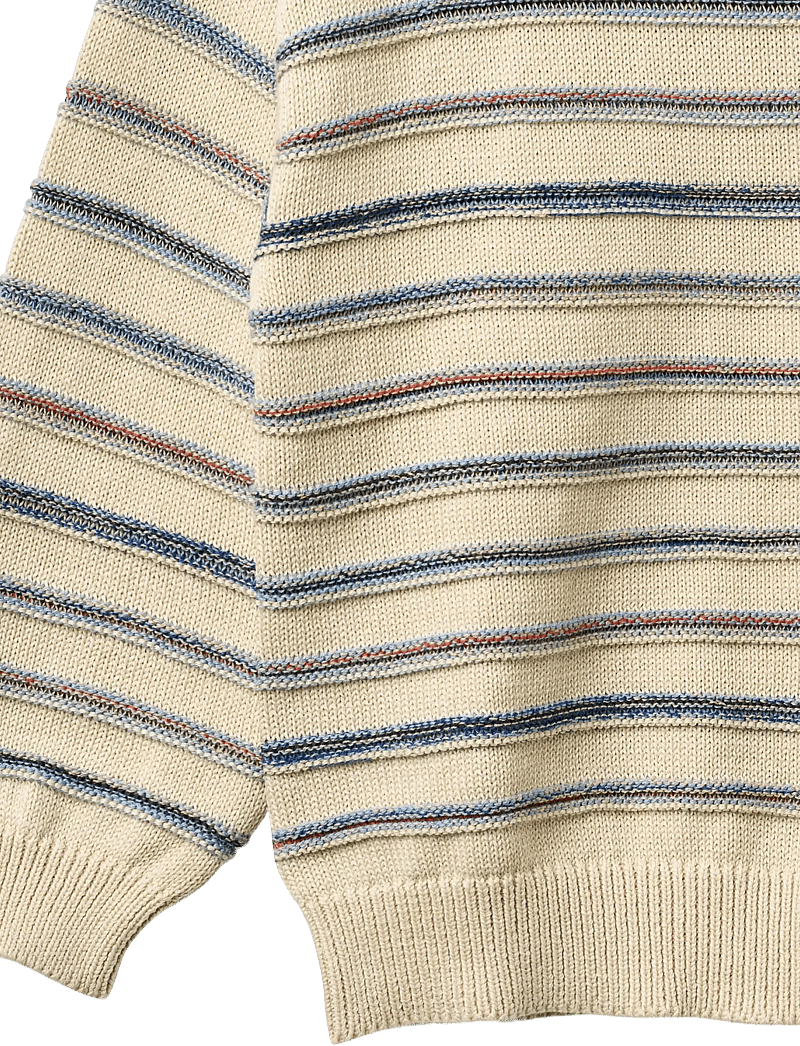 Wheat - Jacquard Pullover Harlow - pullover - sandshell stripe - 3
